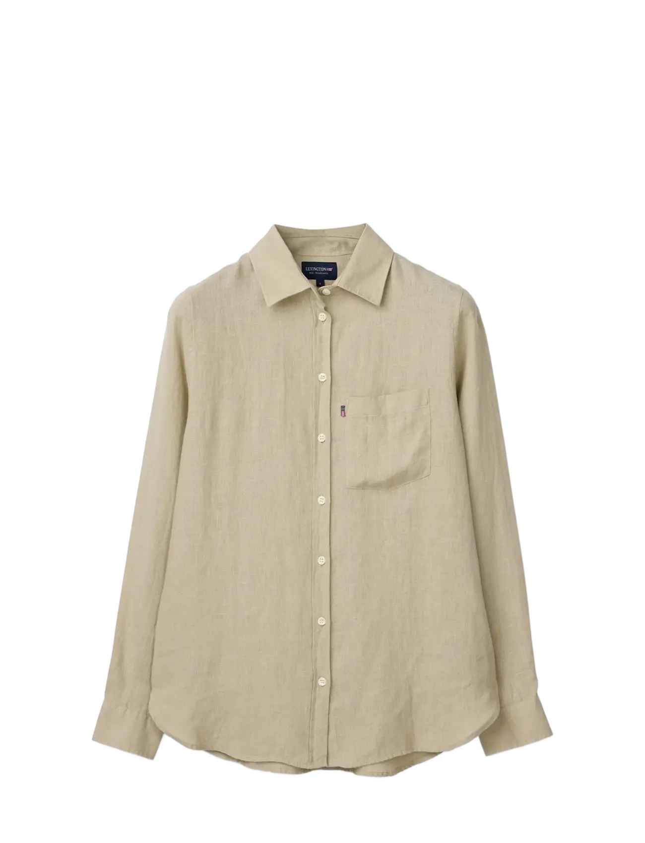 Lexington Clothing Classic Linen Shirt - Lexington Clothing - GREEN / green