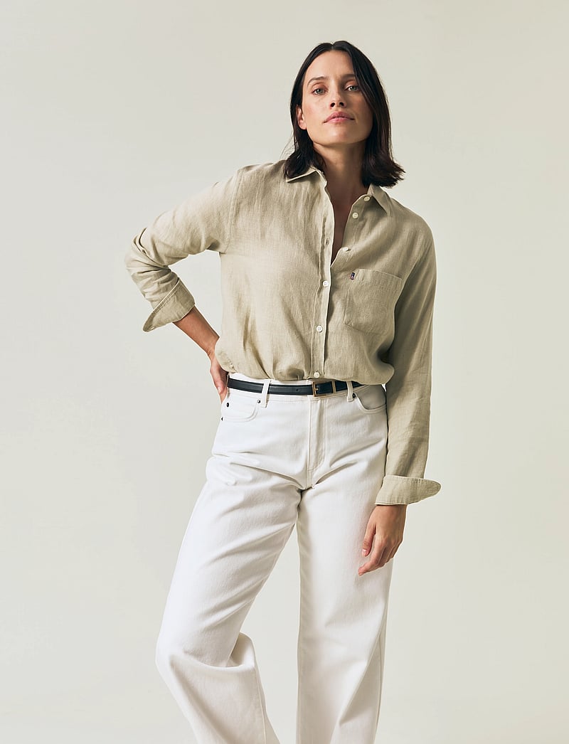 Lexington Clothing - Classic Linen Shirt - leinenhemden - green - 2