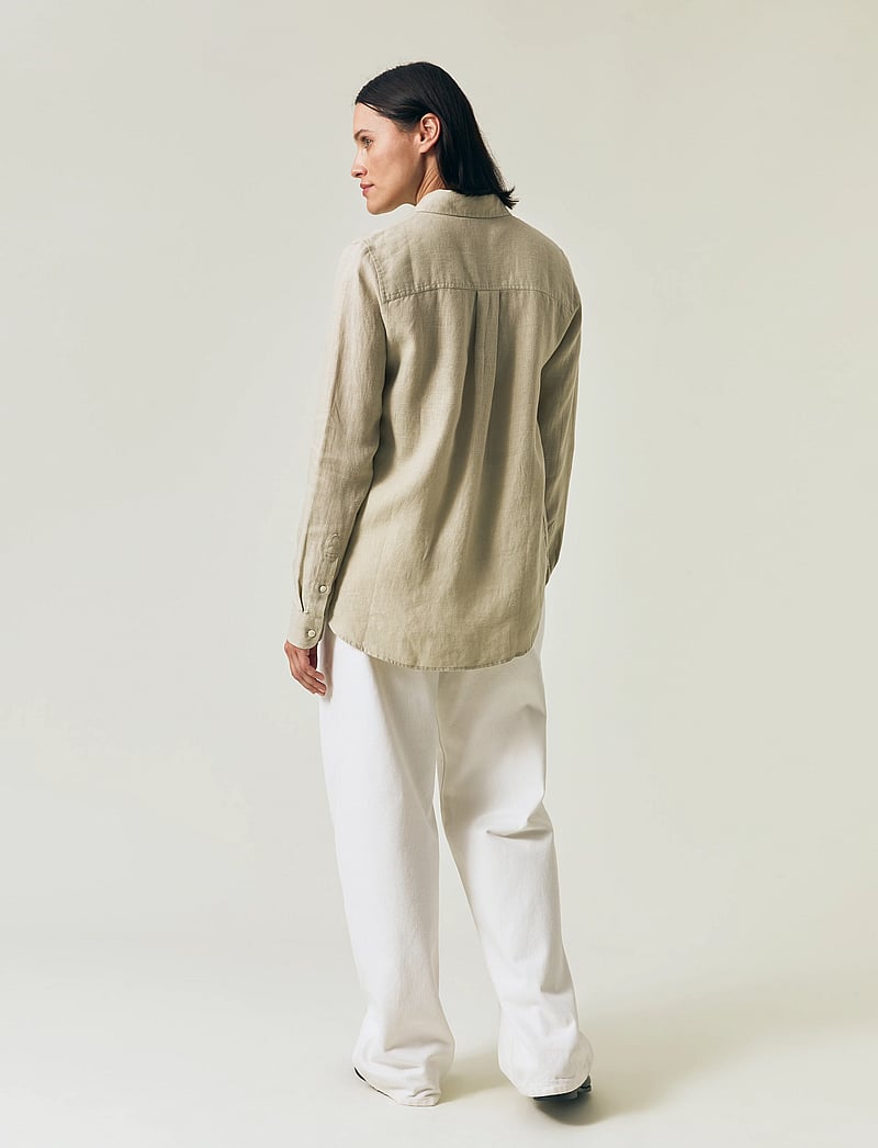 Lexington Clothing - Classic Linen Shirt - leinenhemden - green - 3