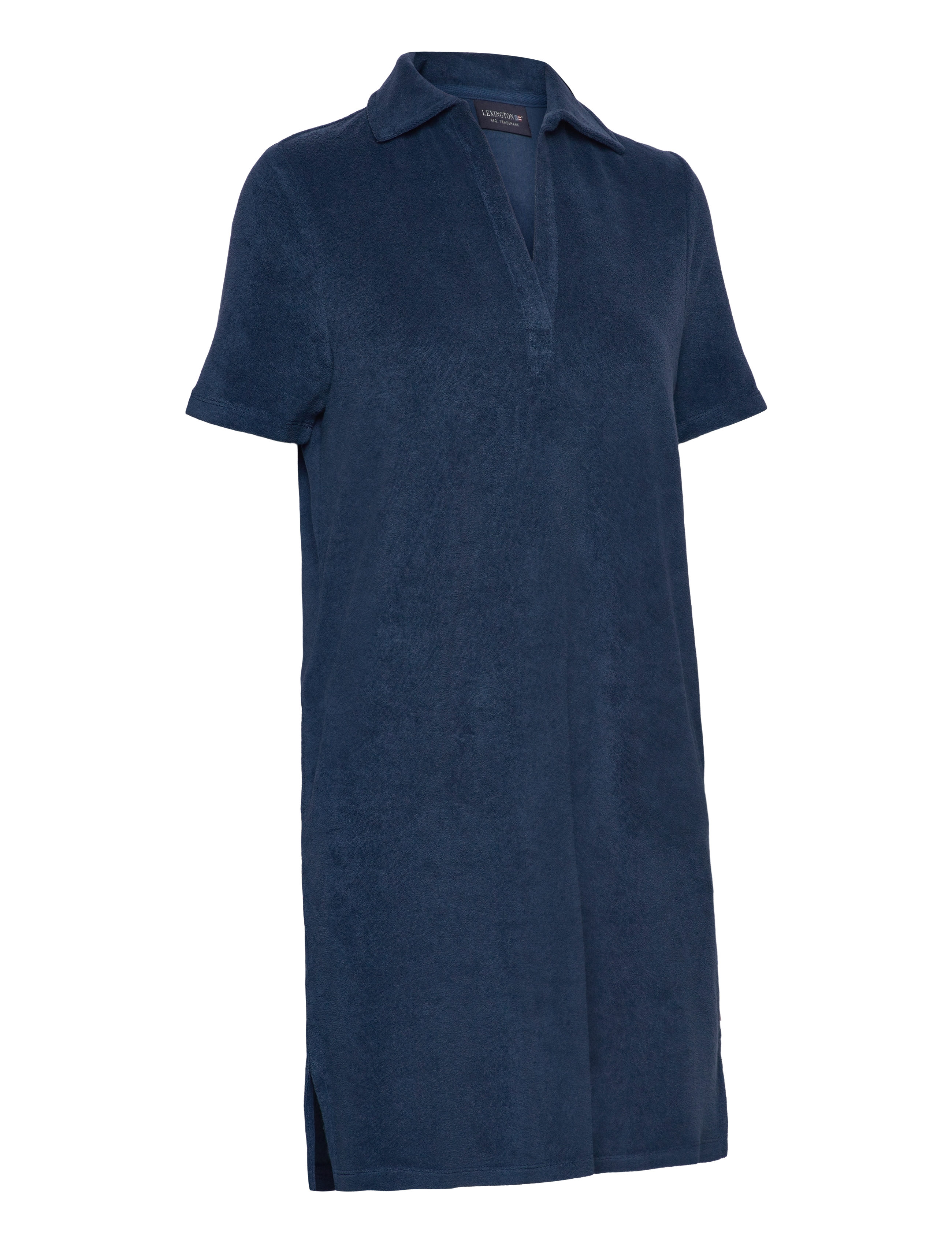 Lexington Clothing - Organic Cotton Terry Polo Dress - dark blue - 3