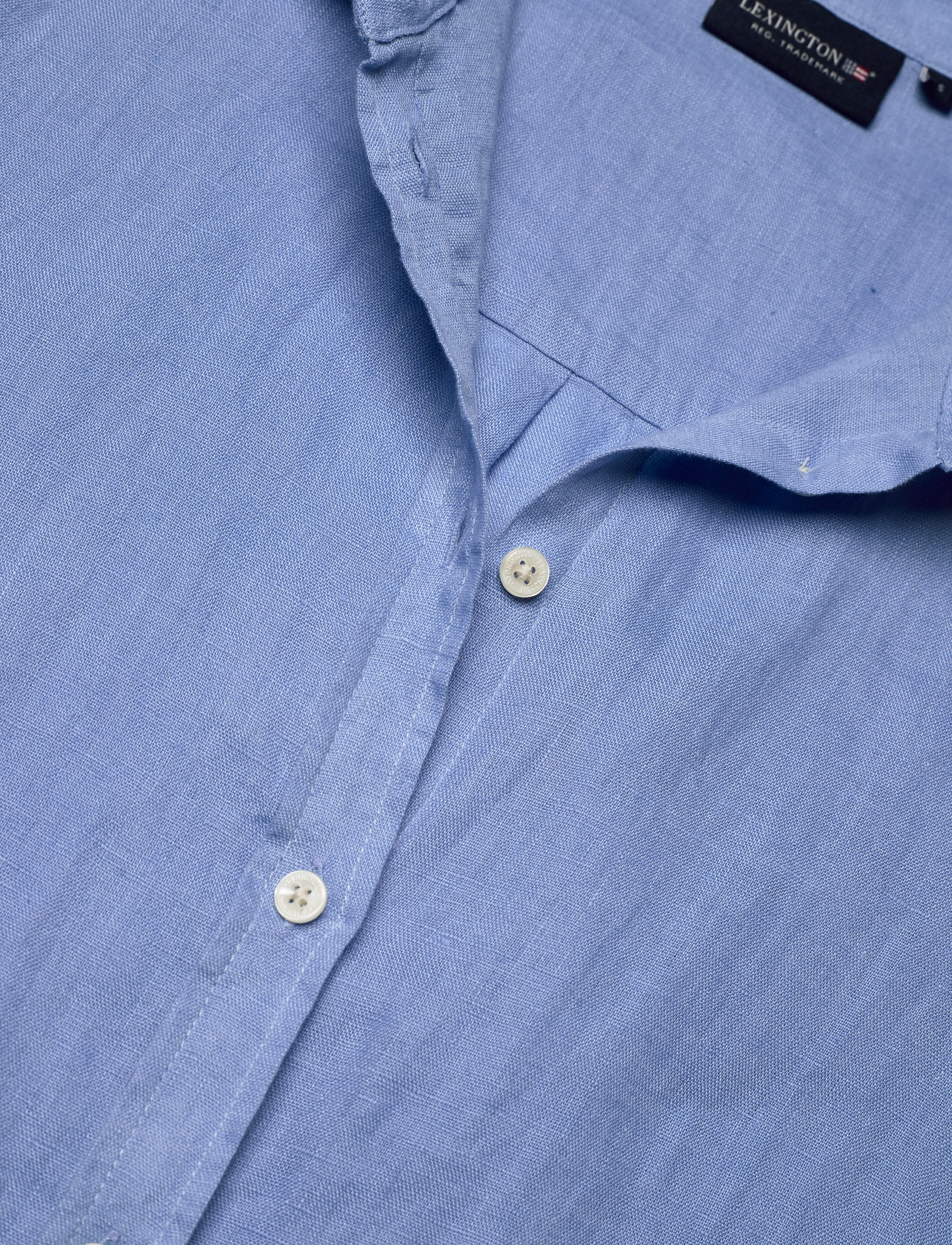 Lexington Clothing - Isa Linen Shirt Dress - blue - 2