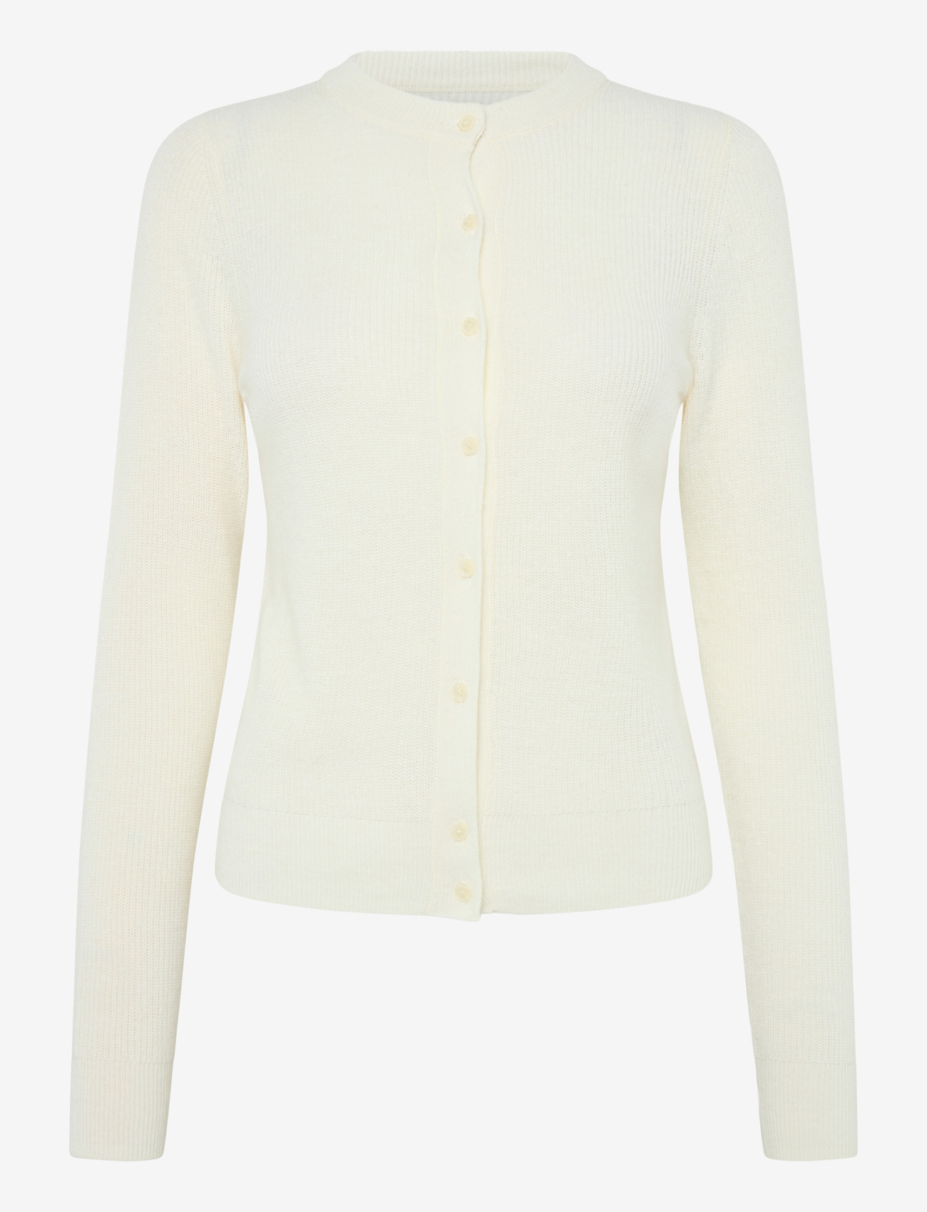 Lexington Clothing Cashmere Blend Knitted Cardigan - Clothing - OFFWHITE / cream