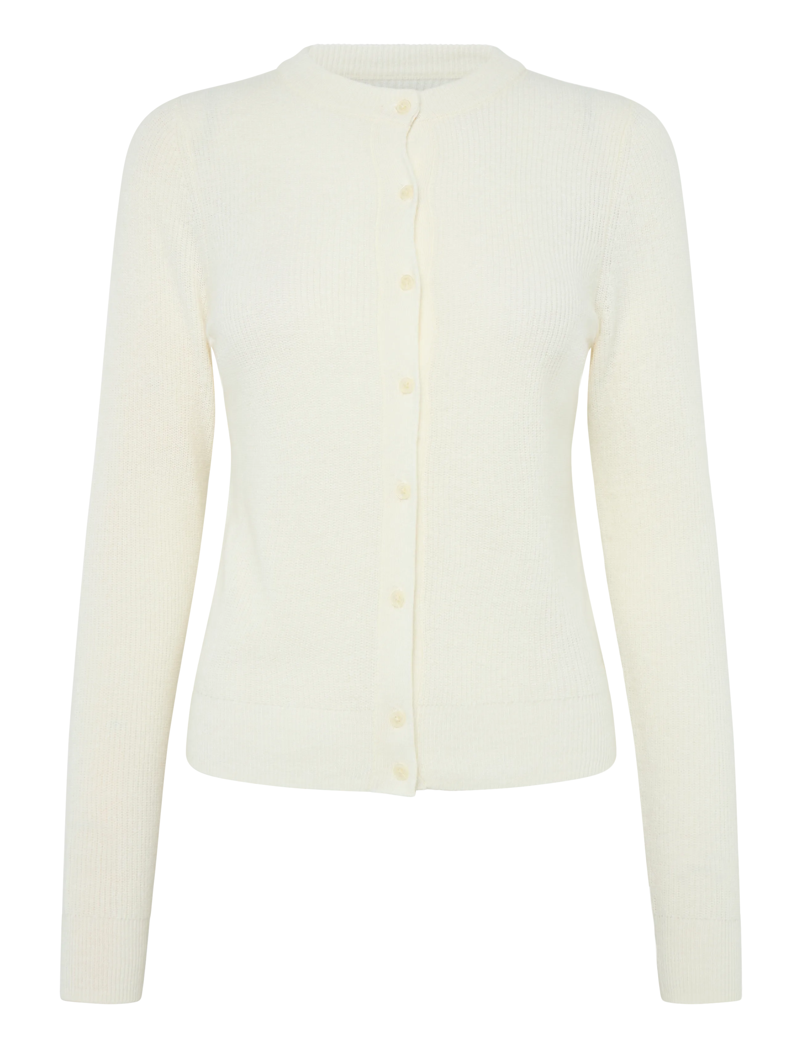 Lexington Clothing Cashmere Blend Knitted Cardigan - Lexington Clothing - OFFWHITE / cream