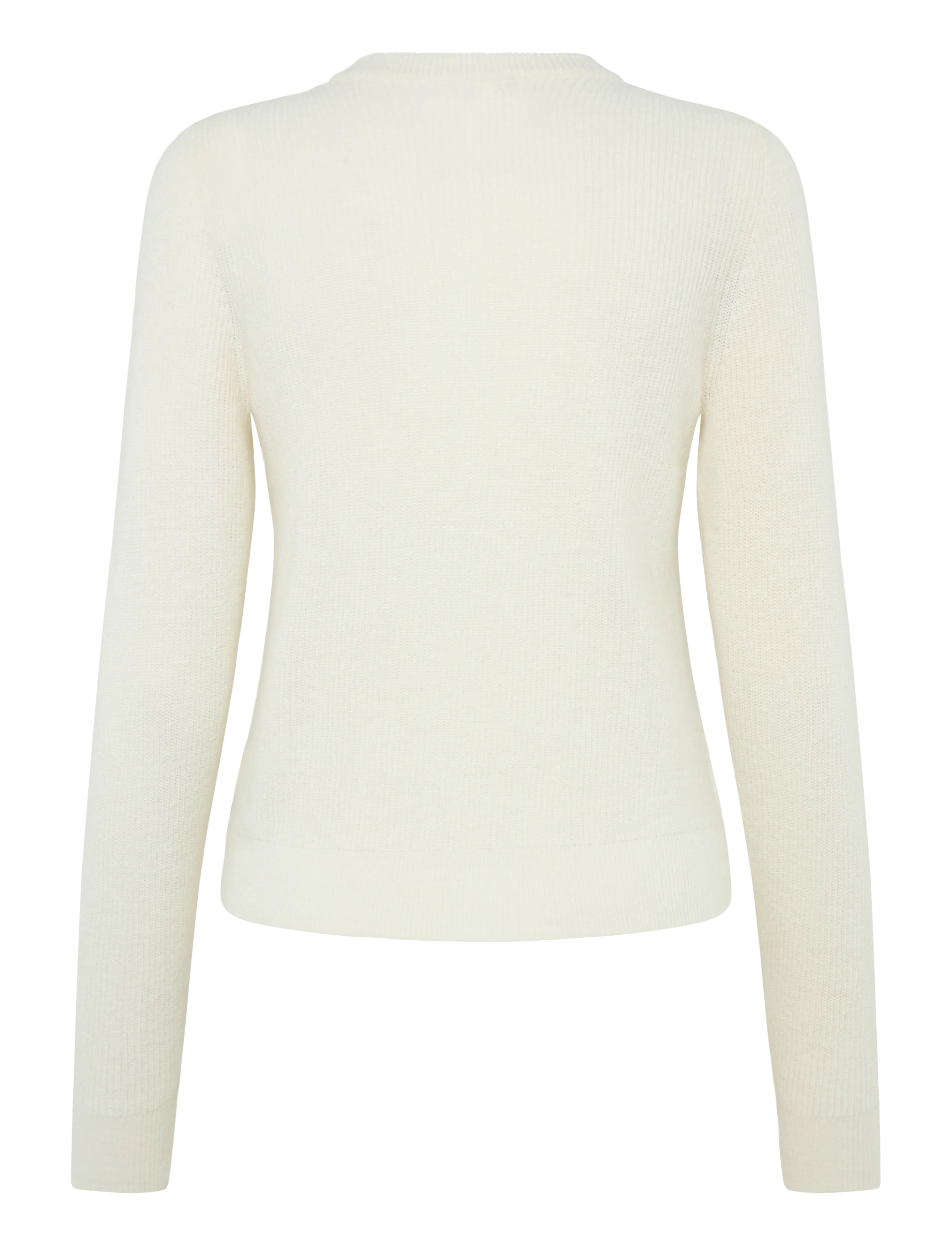 Lexington Clothing - Cashmere Blend Knitted Cardigan - susegamieji megztiniai - offwhite - 2