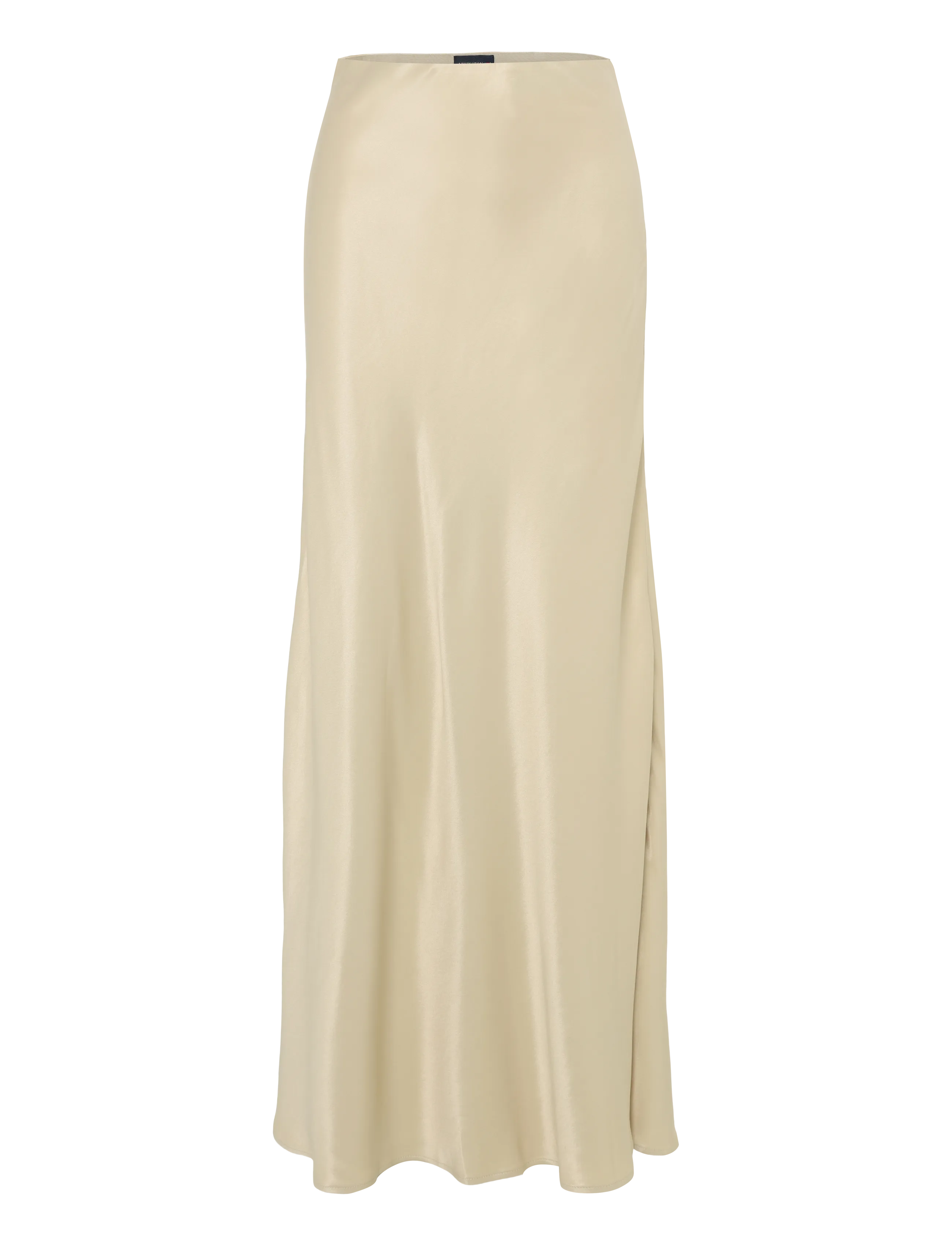 LEXINGTON CLOTHING Maxi Satin Rock Beige - L - Damen