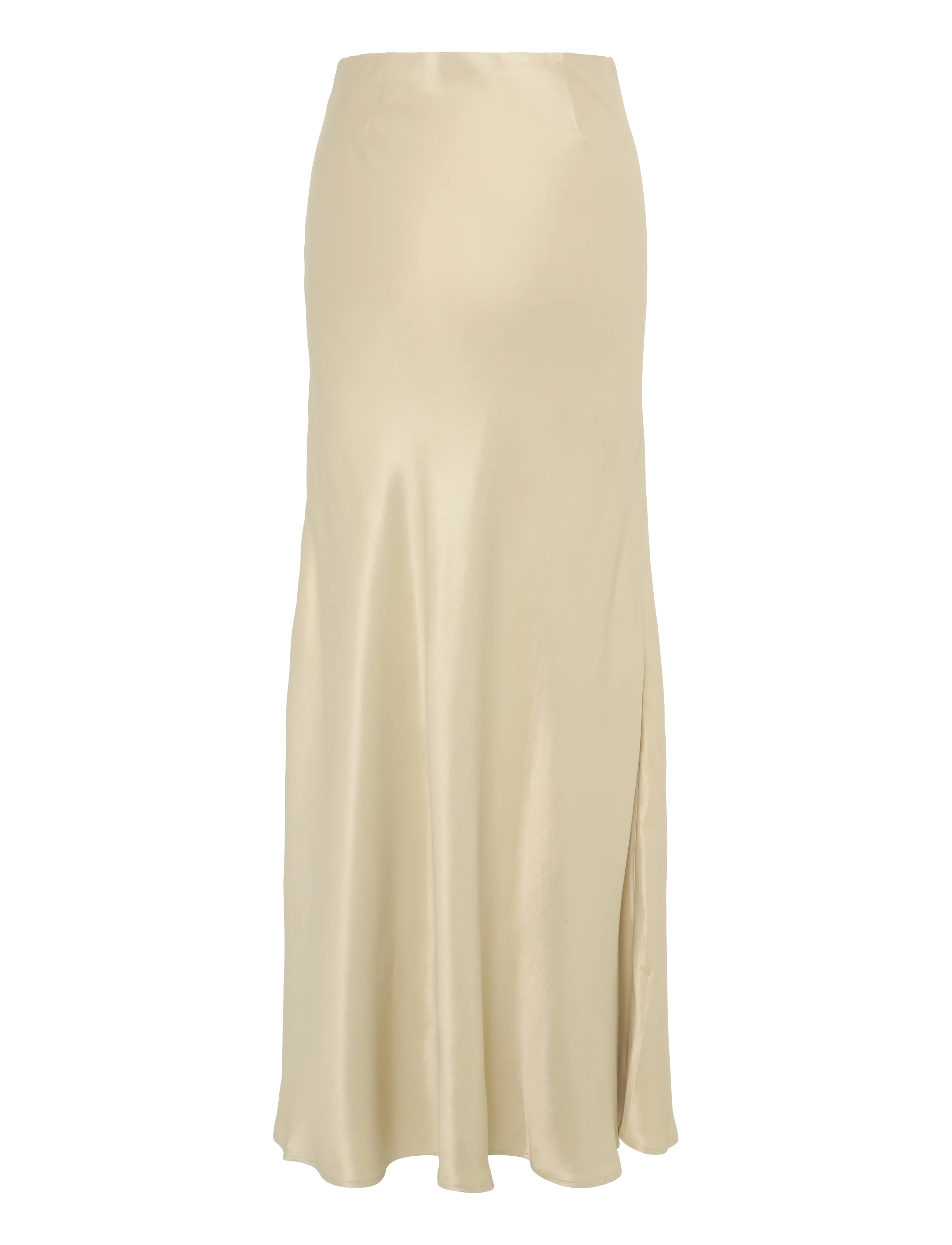 Lexington Clothing - Maxi Satin Skirt - satinnederdele - light beige - 2