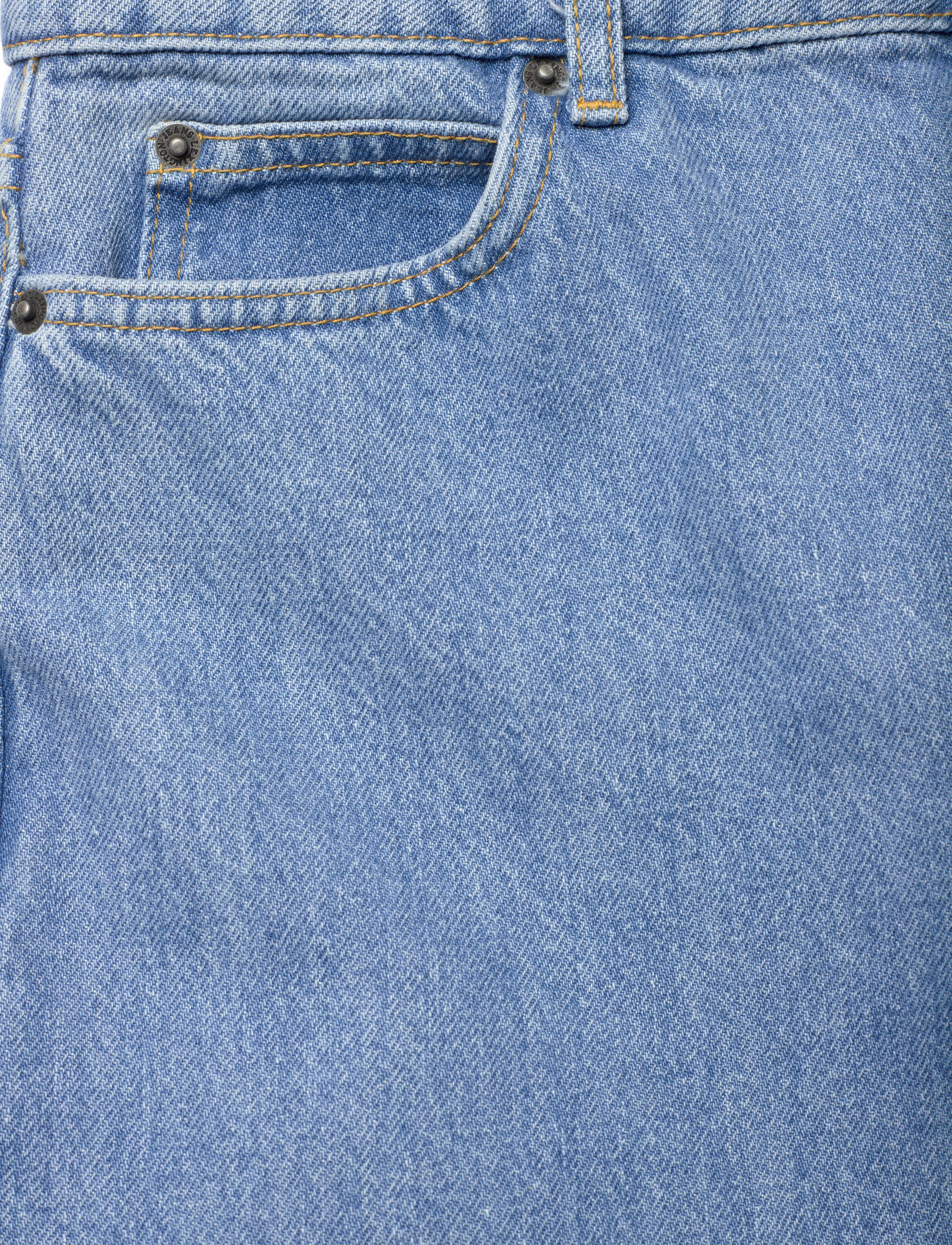 Lexington Clothing - Mid-Waist Straight-Leg Jeans - hosen mit weitem bein - lt blue denim - 2