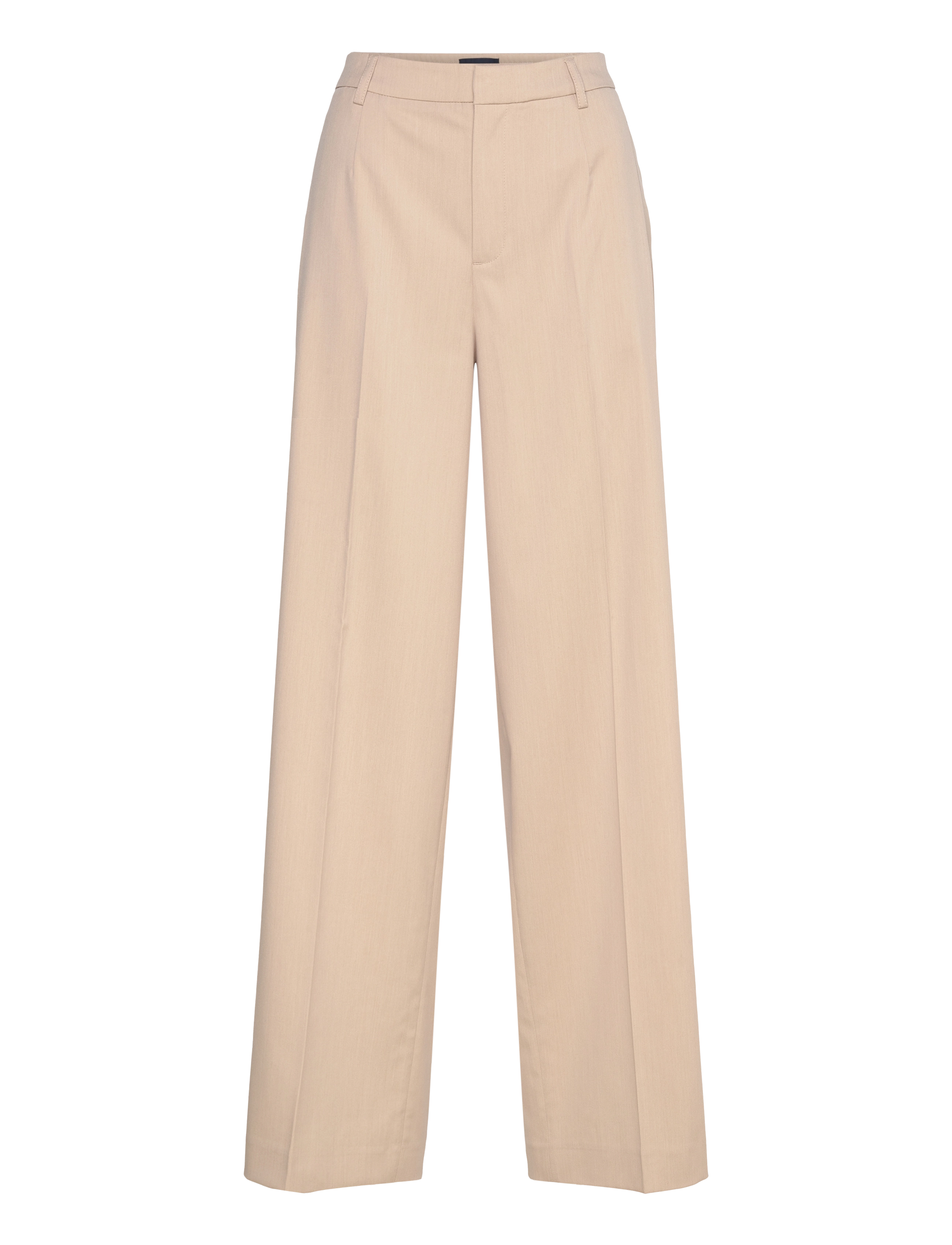 Lexington Clothing Tailored Wide Pants - Riided - LIGHT BEIGE / beige