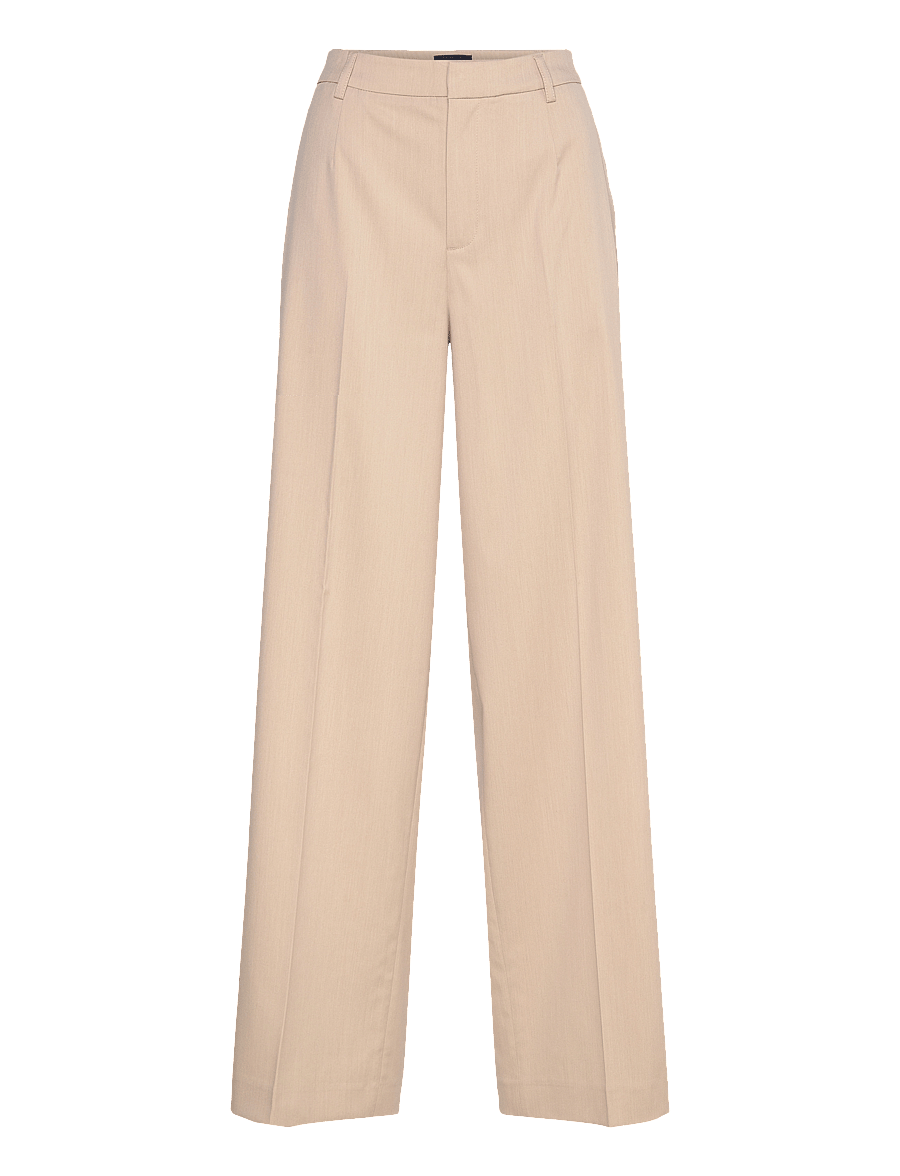 Lexington Clothing - Tailored Wide Pants - peoriided outlet-hindadega - light beige - 1