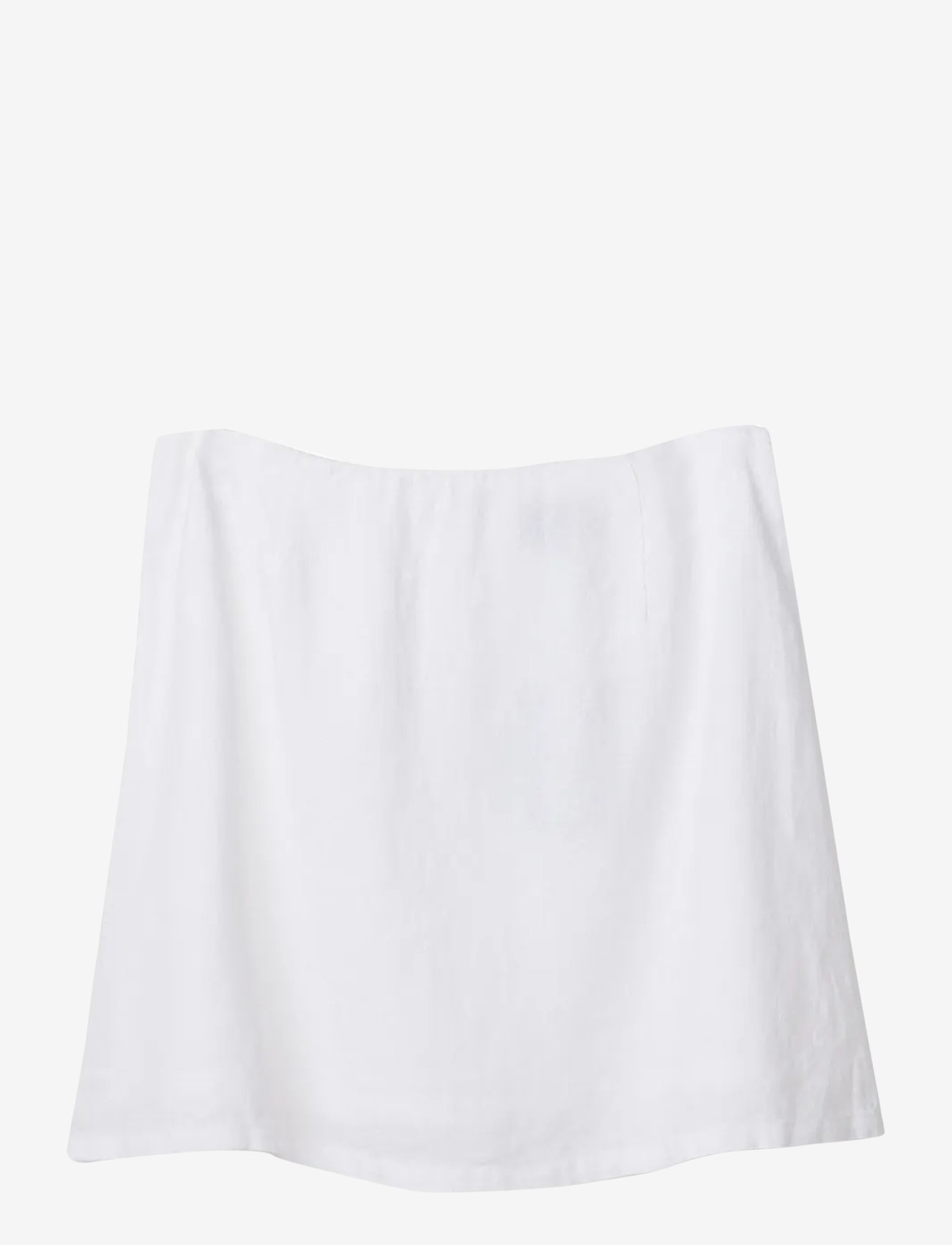 Lexington Clothing - Short Linen Skirt - white - 1