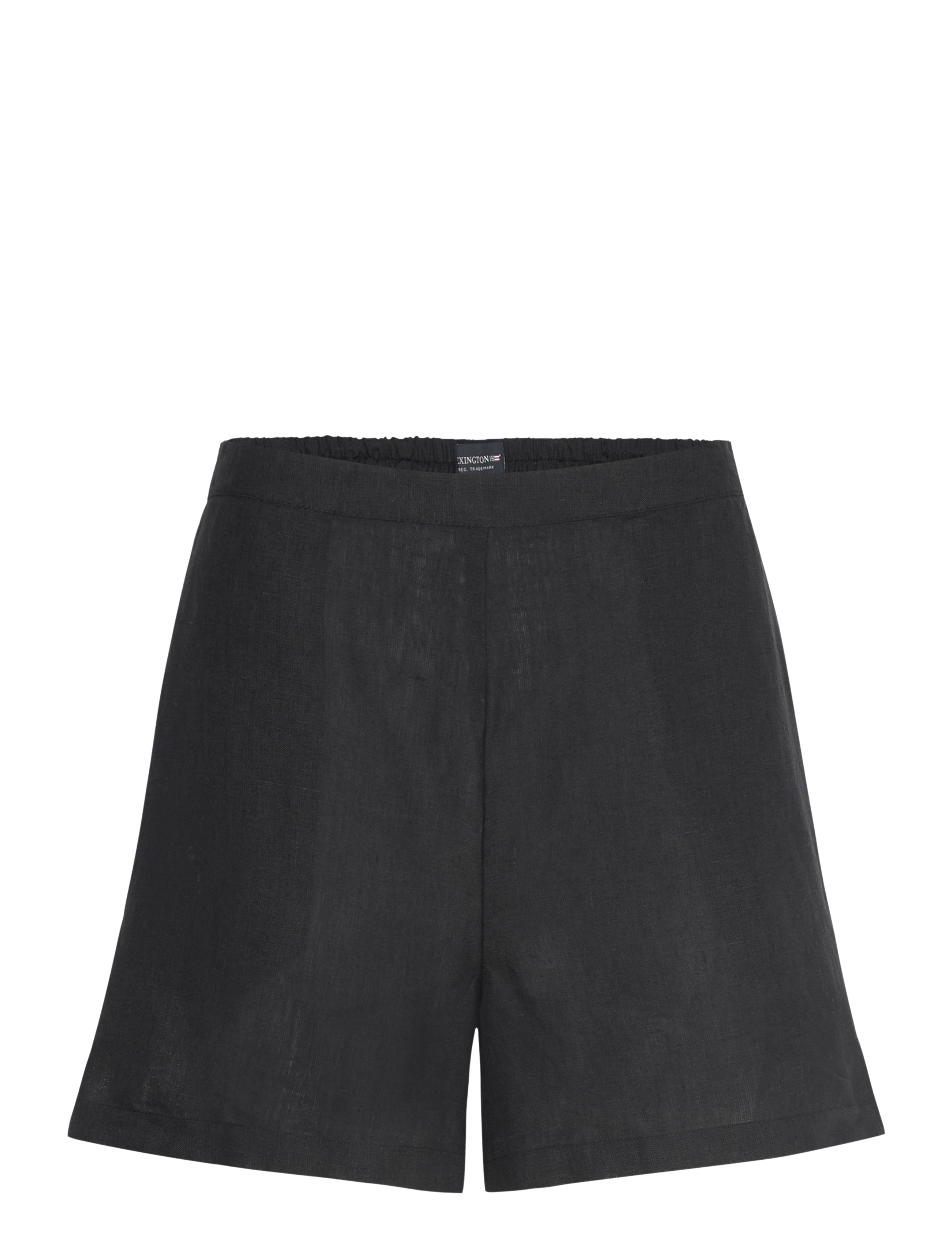 Lexington Clothing Breezy Linen Shorts - Shorts - BLACK / black