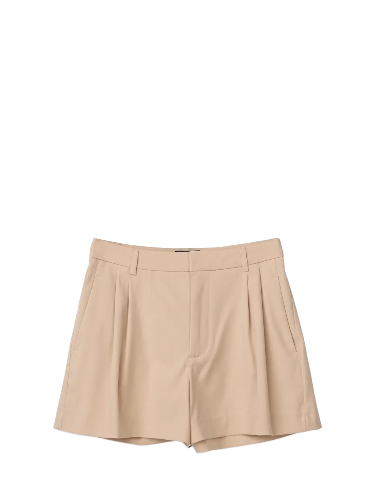 LEXINGTON CLOTHING Klassisch Tailored Shorts Beige - XL - Damen