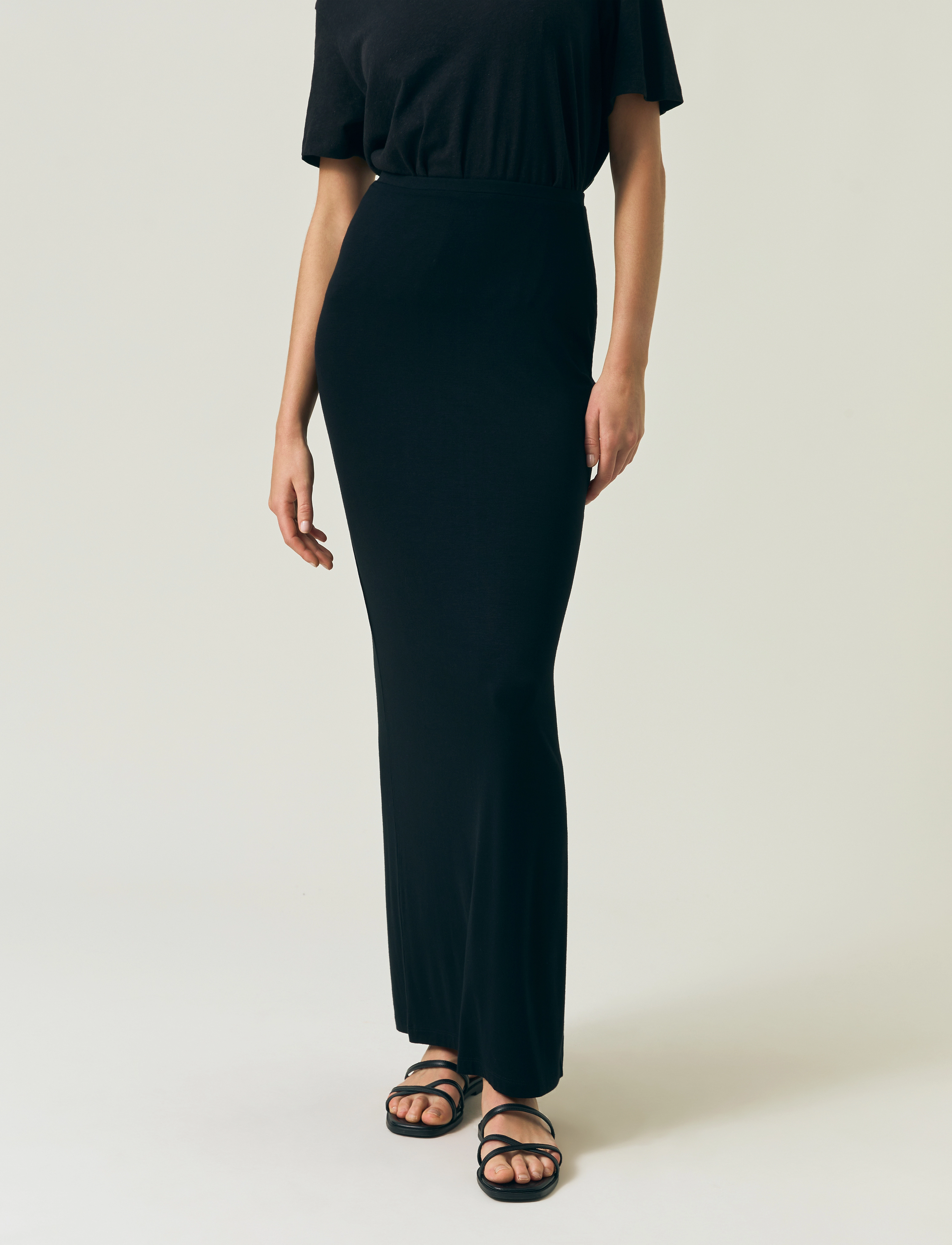Lexington Clothing - Maxi Jersey Skirt - black - 4