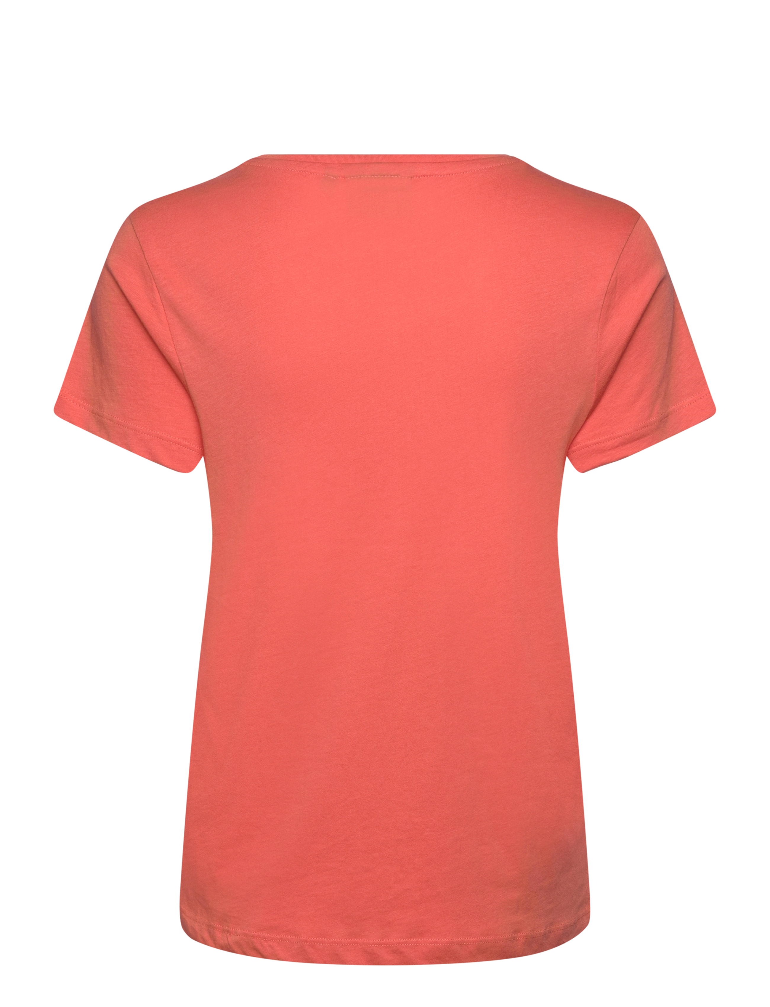 Lexington Clothing - Cotton-Modal Blend Classic Tee - coral - 2
