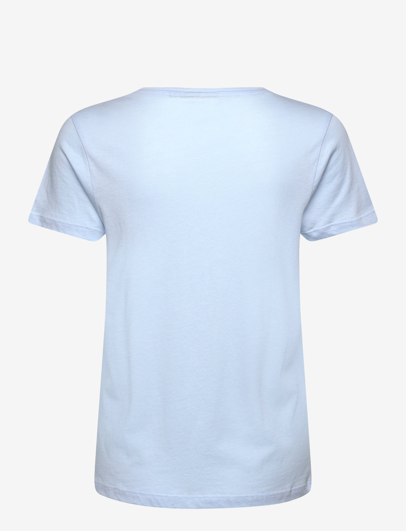 Lexington Clothing - Cotton-Modal Blend Classic Tee - t-shirts - light blue - 1