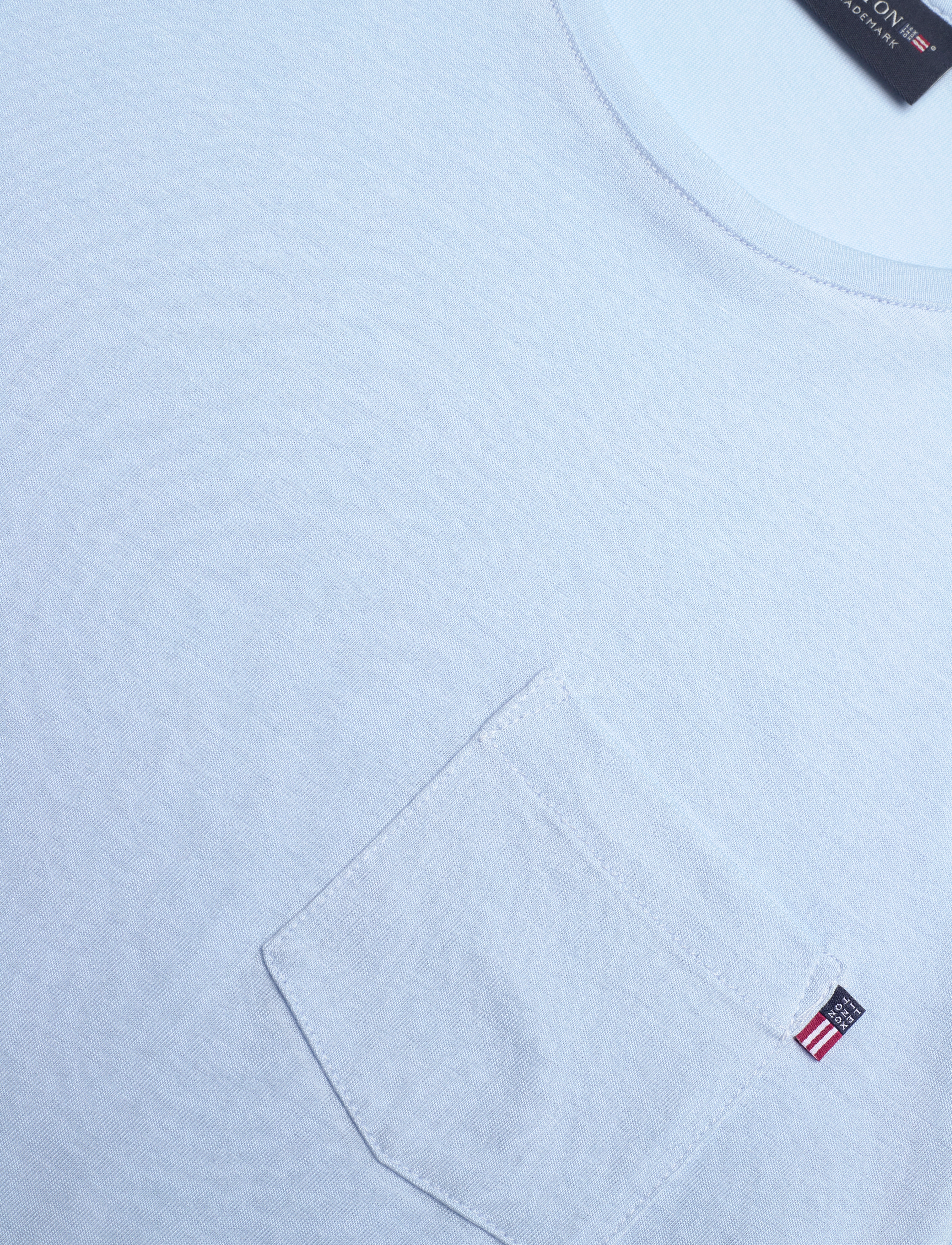 Lexington Clothing - Cotton-Modal Blend Classic Tee - light blue - 2
