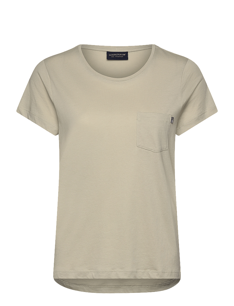 Lexington Clothing - Cotton-Modal Blend Classic Tee - t-shirts - light green - 0