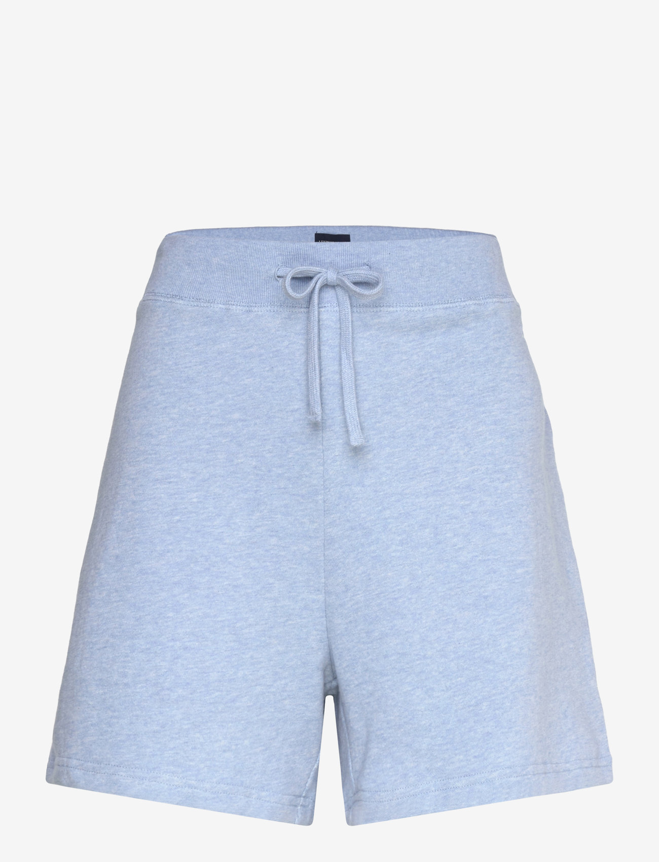Lexington Clothing - Classic Logo Jersey Shorts - sweatshorts - light blue melange - 1