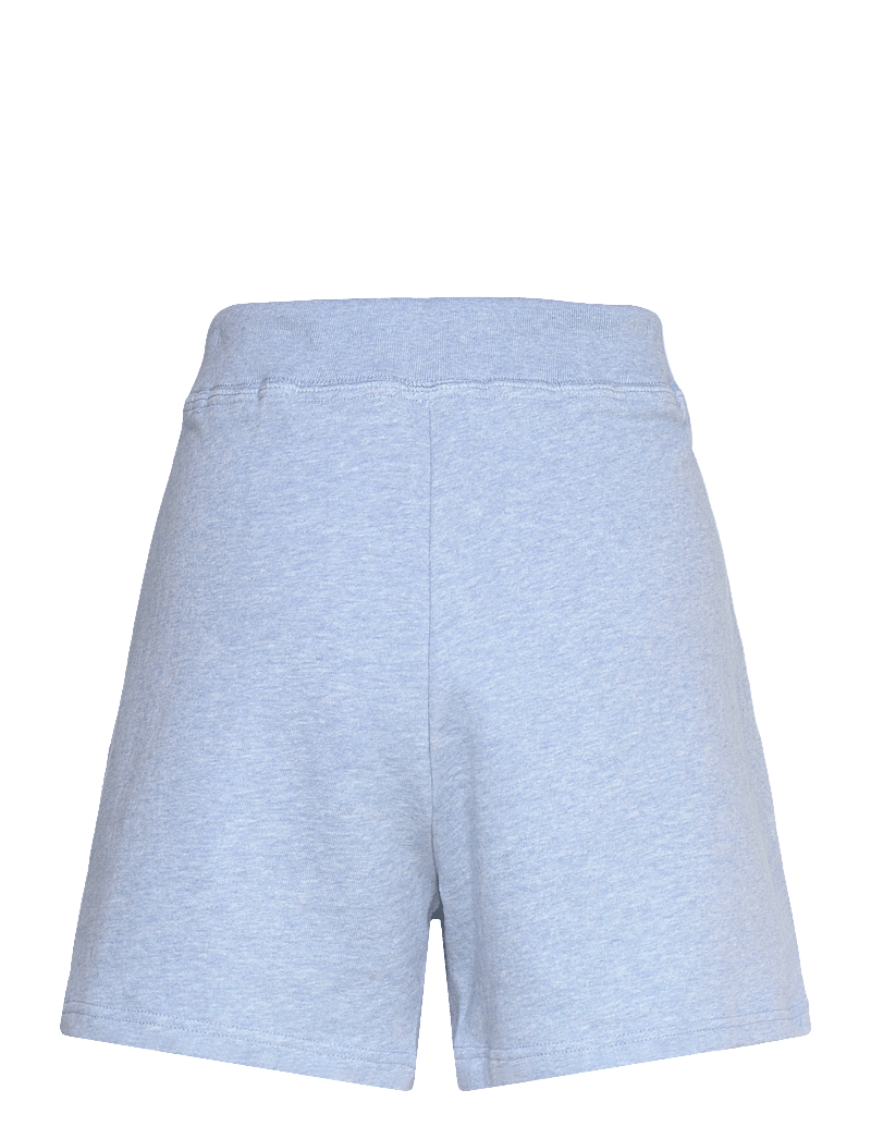 Lexington Clothing - Classic Logo Jersey Shorts - sweatshorts - light blue melange - 2