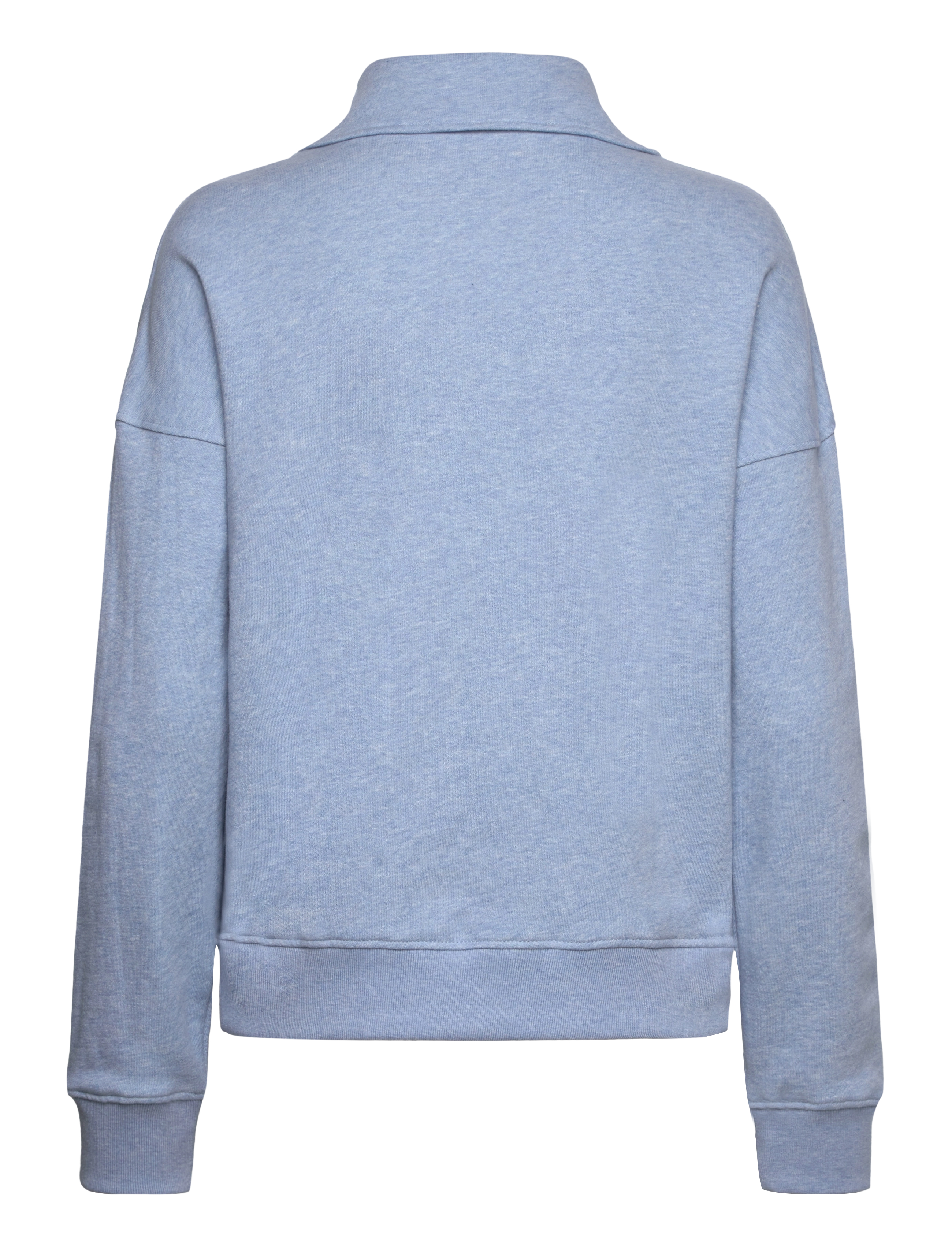 Lexington Clothing - Half-Zip Logo Sweatshirt - light blue melange - 2