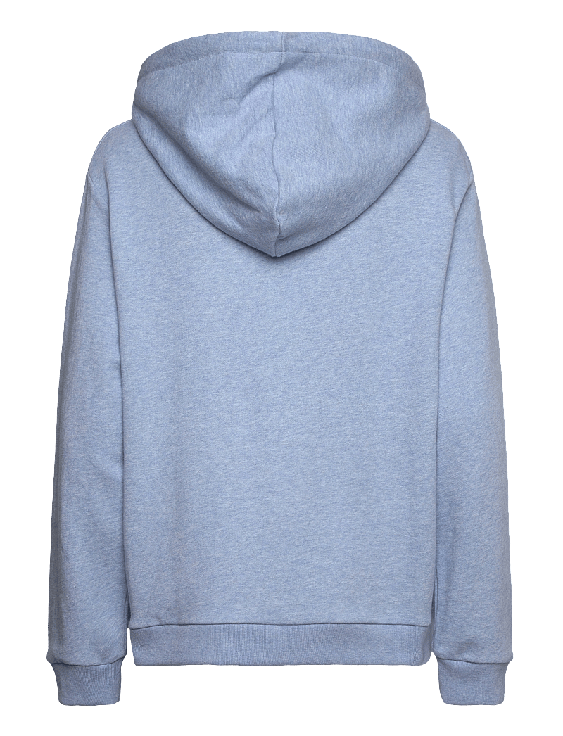 Lexington Clothing - Classic Logo Zip Hoodie - hættetrøjer - light blue melange - 2