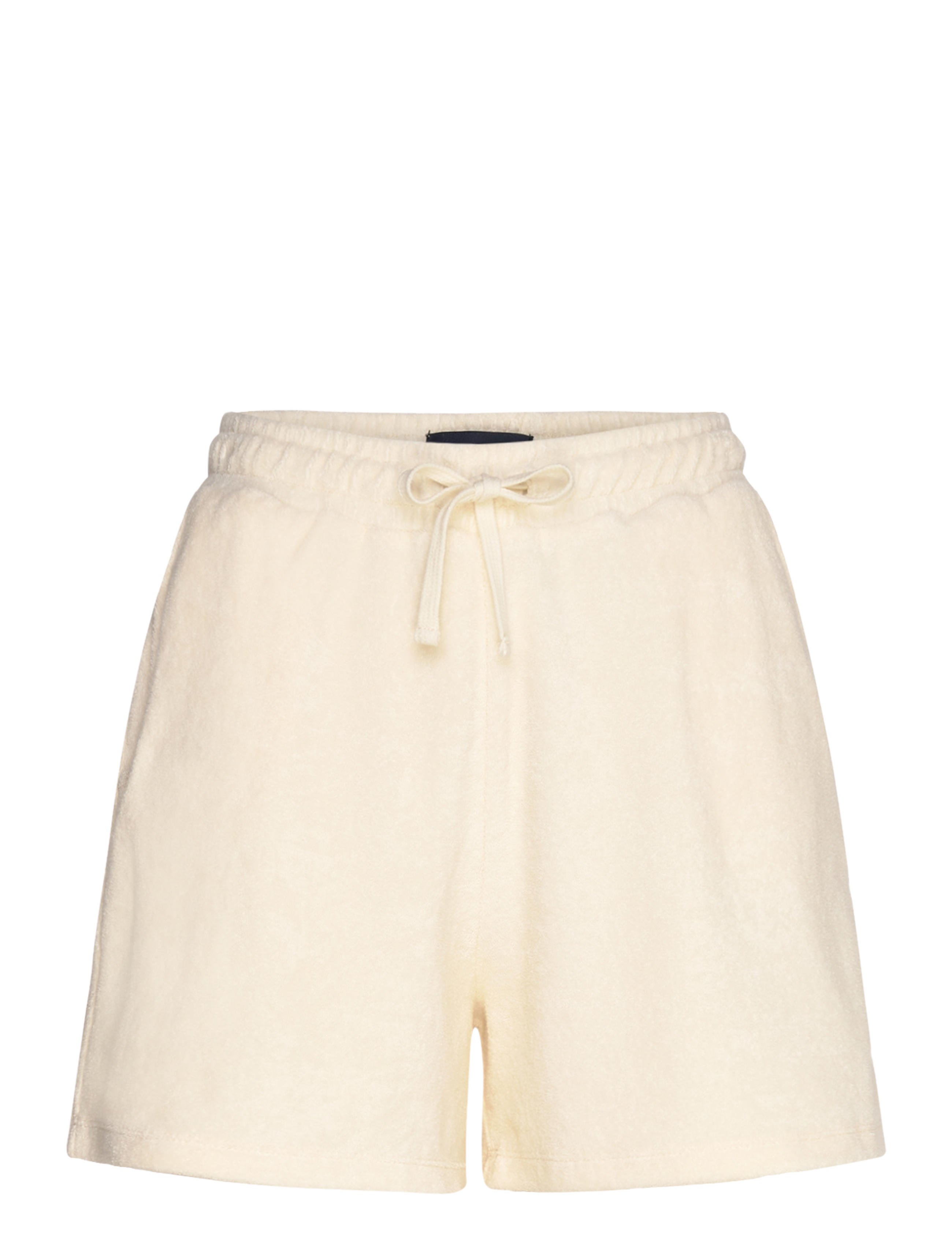 Lexington Clothing Organic Cotton Terry Shorts - Riided - OFFWHITE / cream
