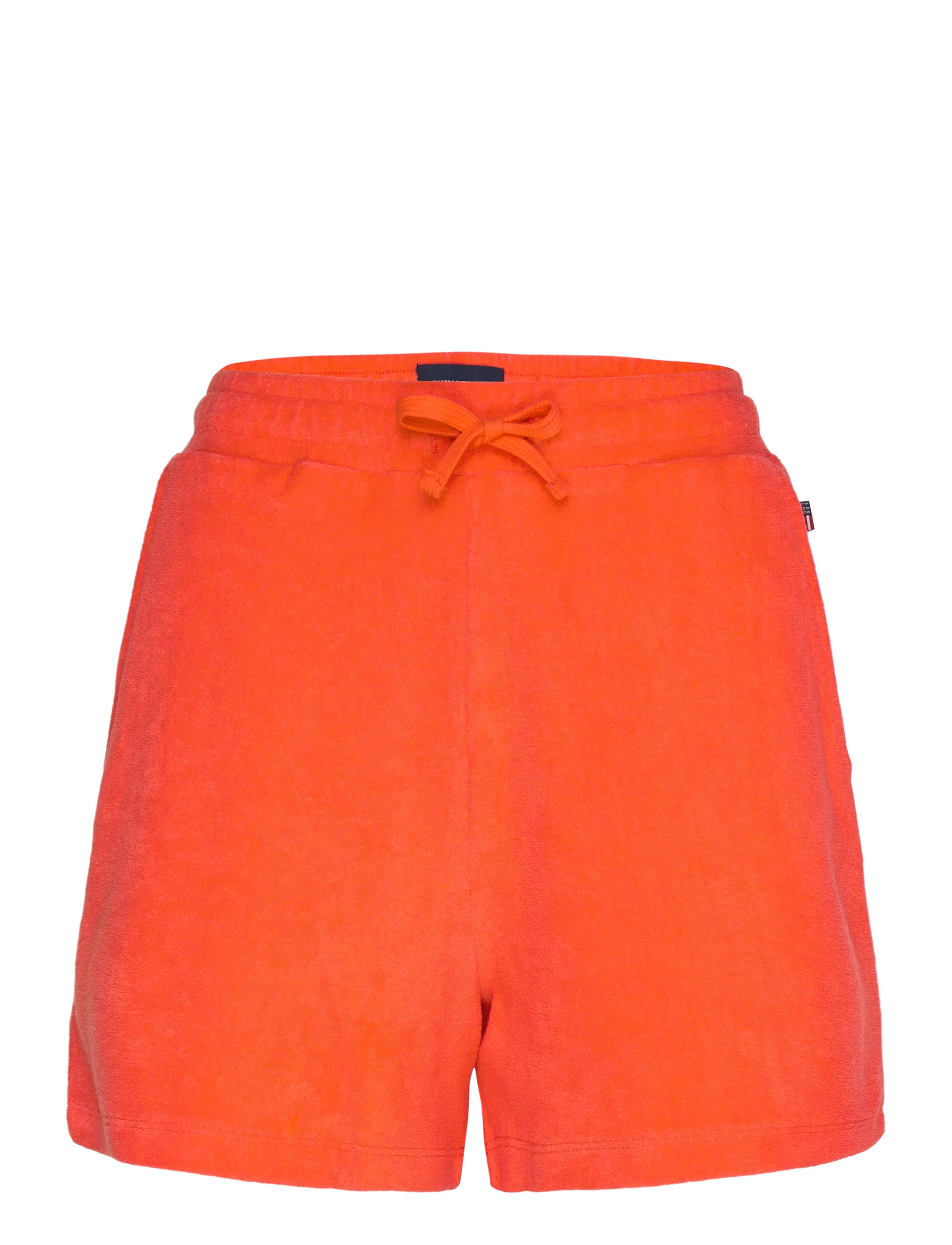 Lexington Clothing Organic Cotton Terry Shorts - Riided - RED / orange
