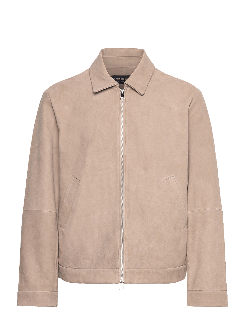 Lexington Clothing - Dusty Suede Jacket - höstjackor - light beige - 1