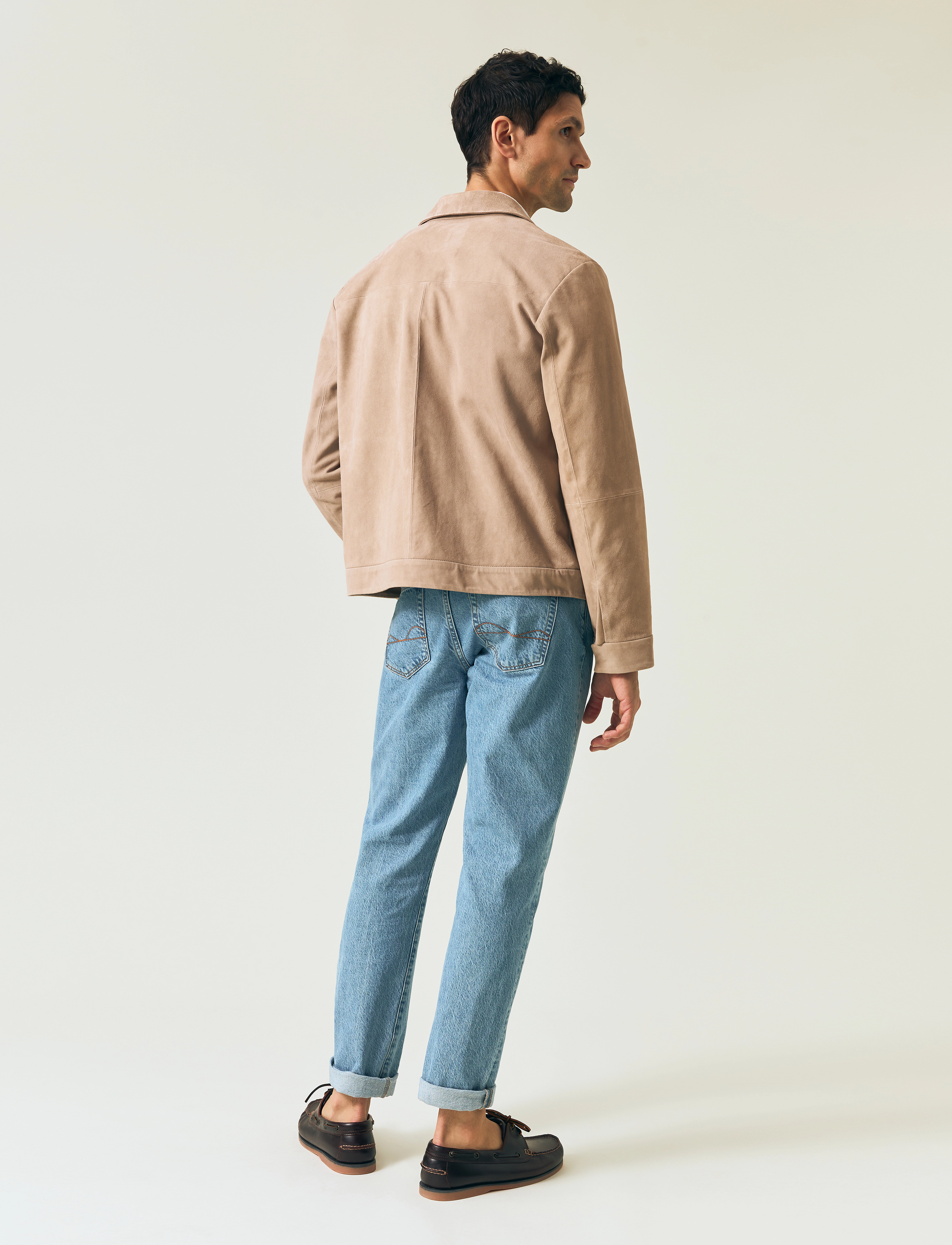 Lexington Clothing - Dusty Suede Jacket - light beige - 3