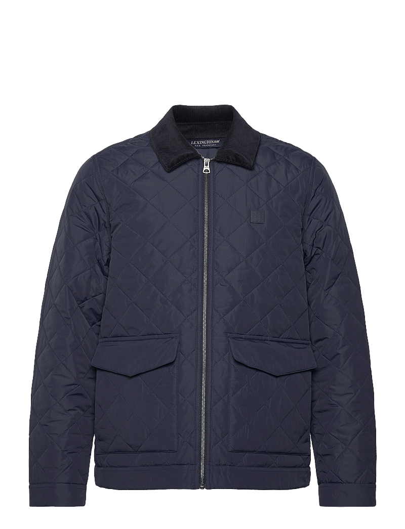 Lexington Clothing - Classic Quilted Jacket - efterårsjakker - dark blue - 1
