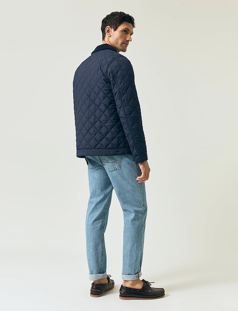 Lexington Clothing - Classic Quilted Jacket - efterårsjakker - dark blue - 4