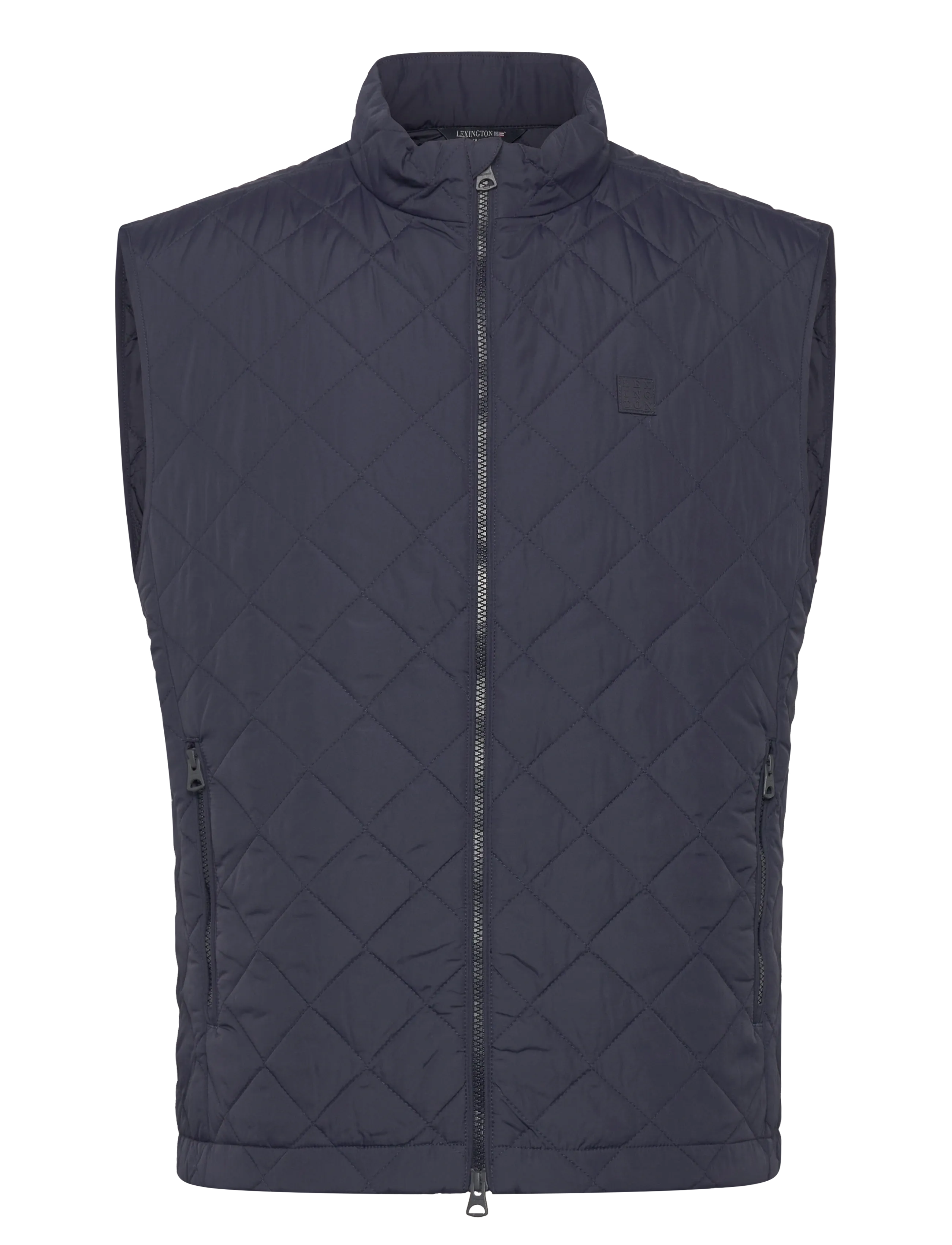 LEXINGTON CLOTHING Klassisch Quilted Vest Navy - L - Herren