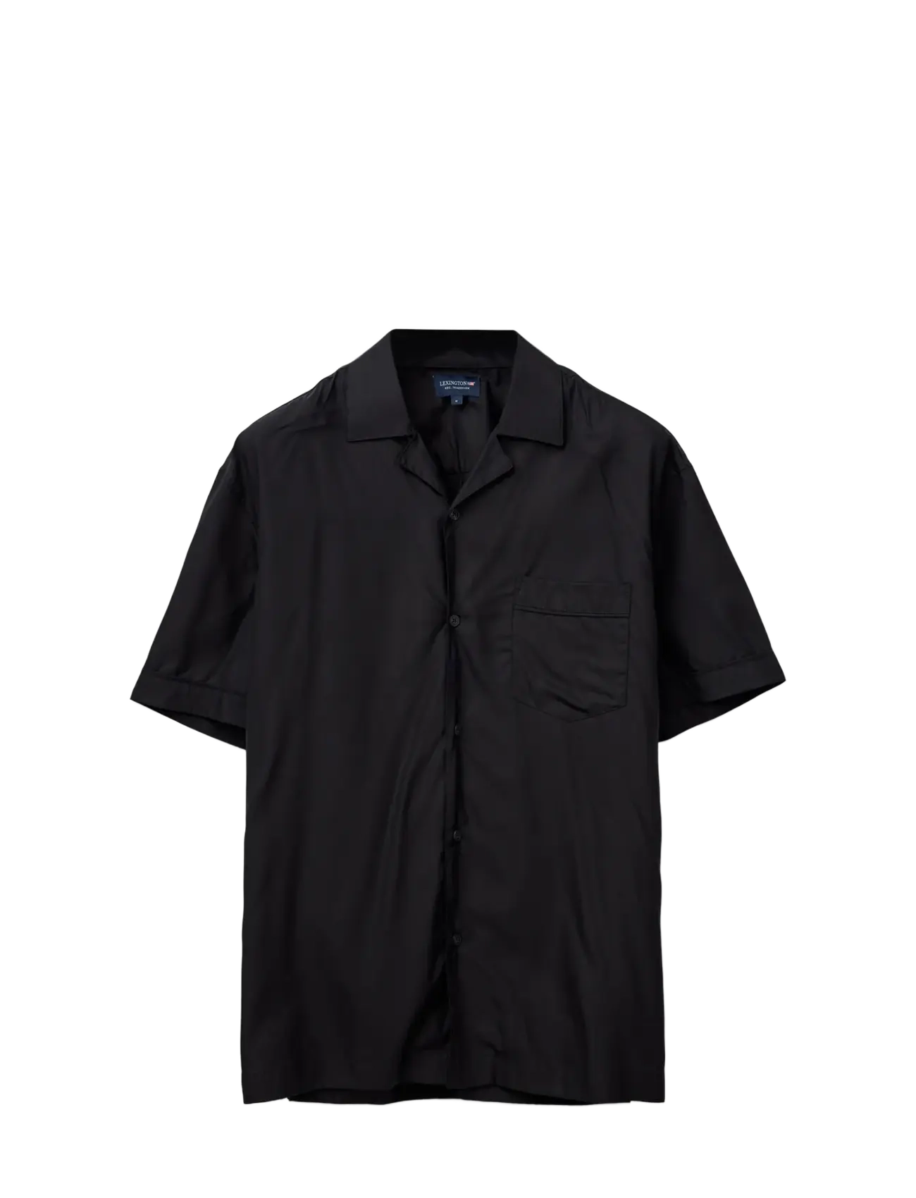 LEXINGTON CLOTHING Camp Lyocell Shirt Schwarz - S - Herren