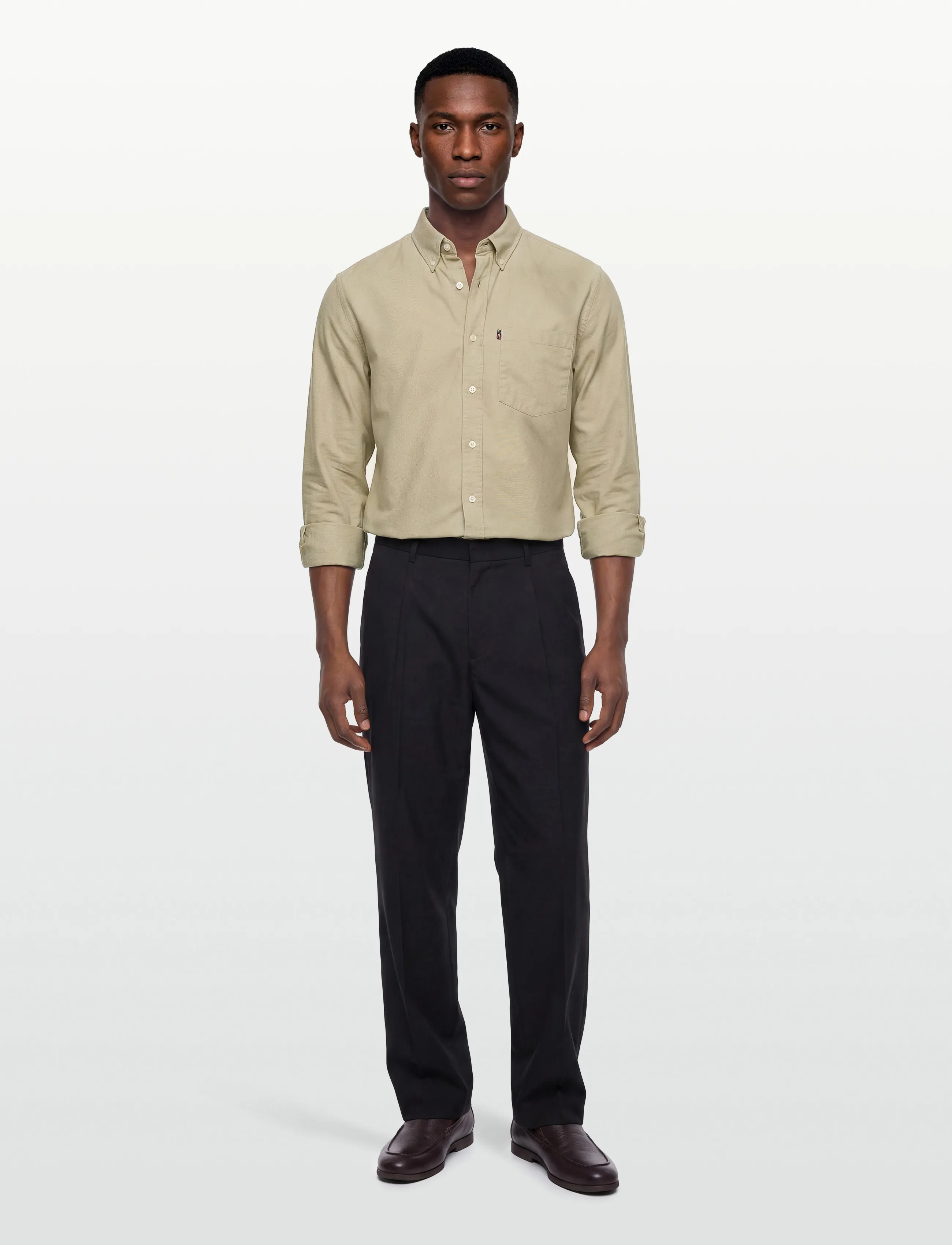 Lexington Clothing - Casual Oxford B.D Shirt - oxfordi särgid - light green - 0