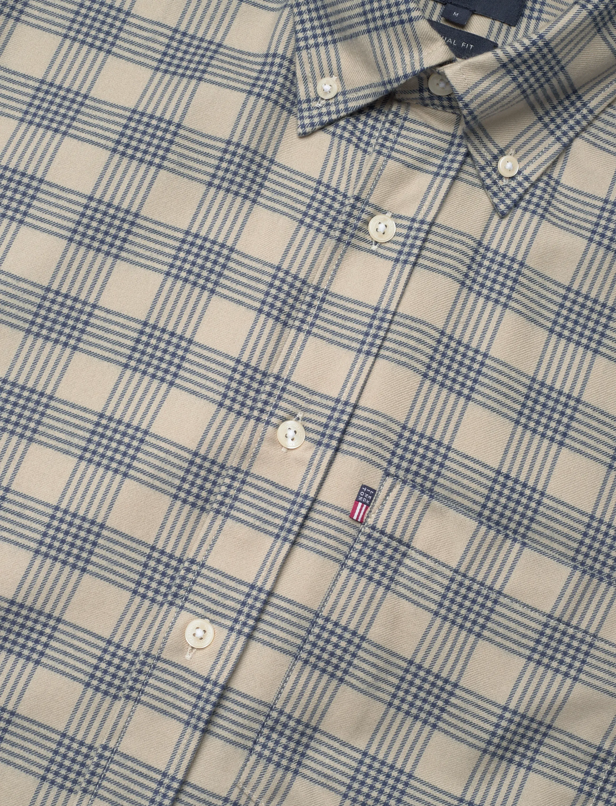 Lexington Clothing - Casual Check Flannel B.D Shirt - mænd - green/blue check - 3