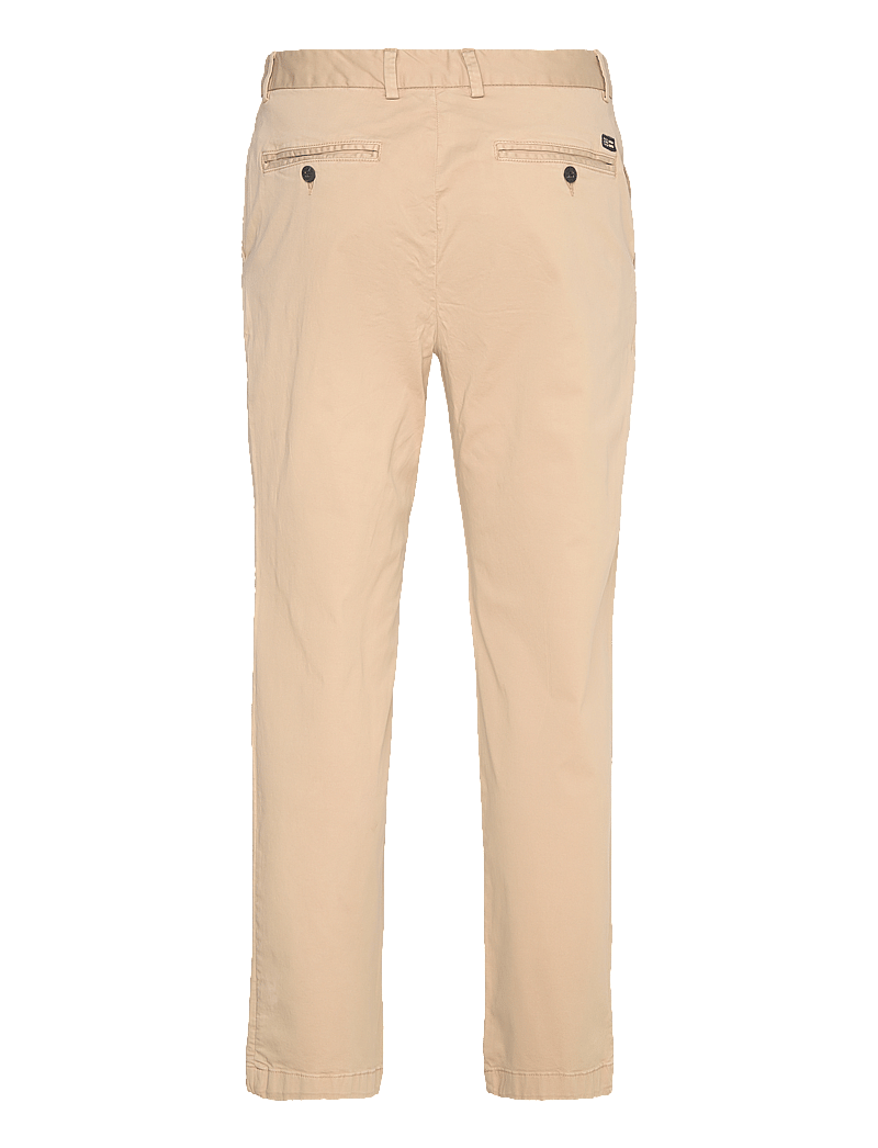 Lexington Clothing - Classic Cotton Twill Pant - chino püksid - beige - 1