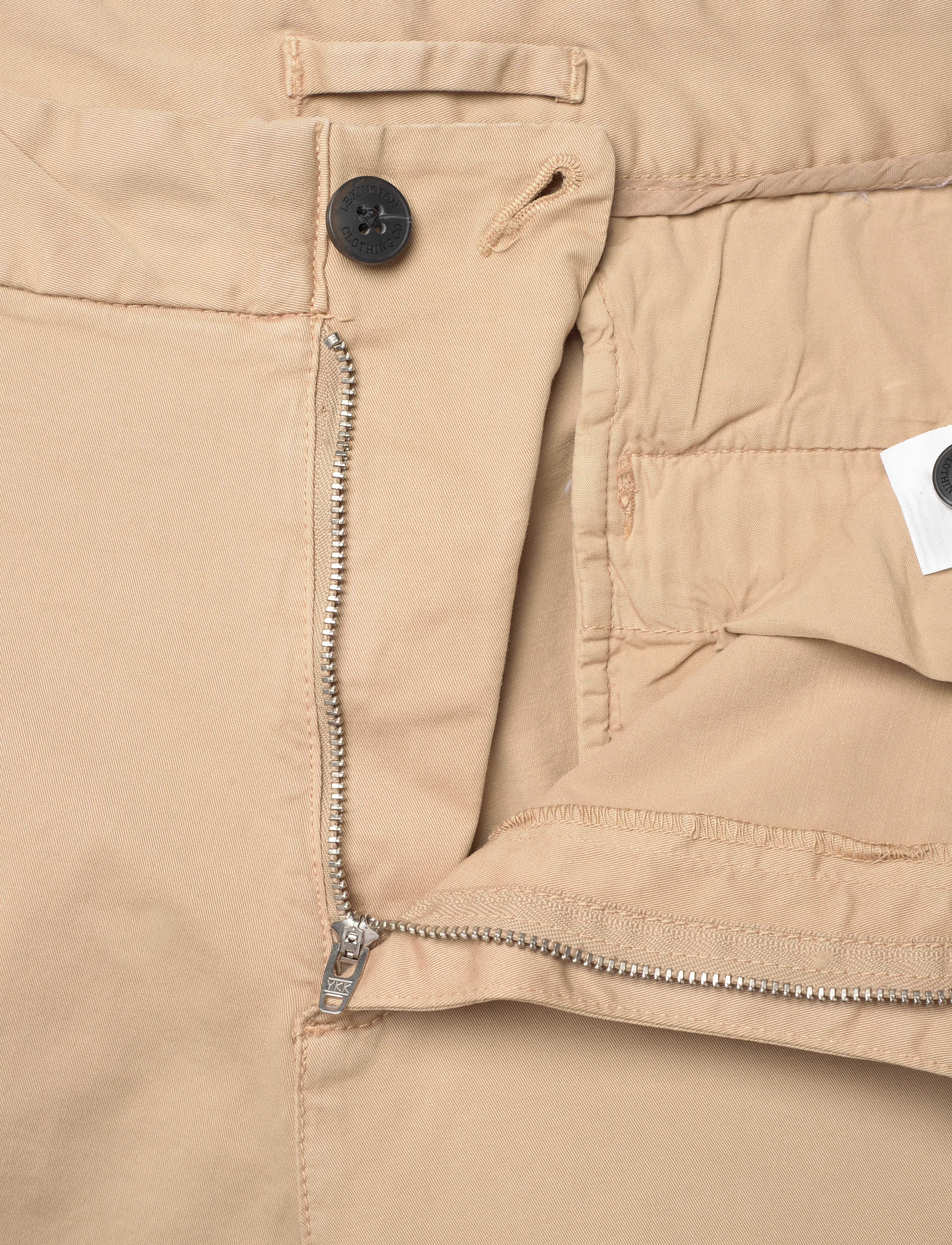 Lexington Clothing - Classic Cotton Twill Pant - beige - 3
