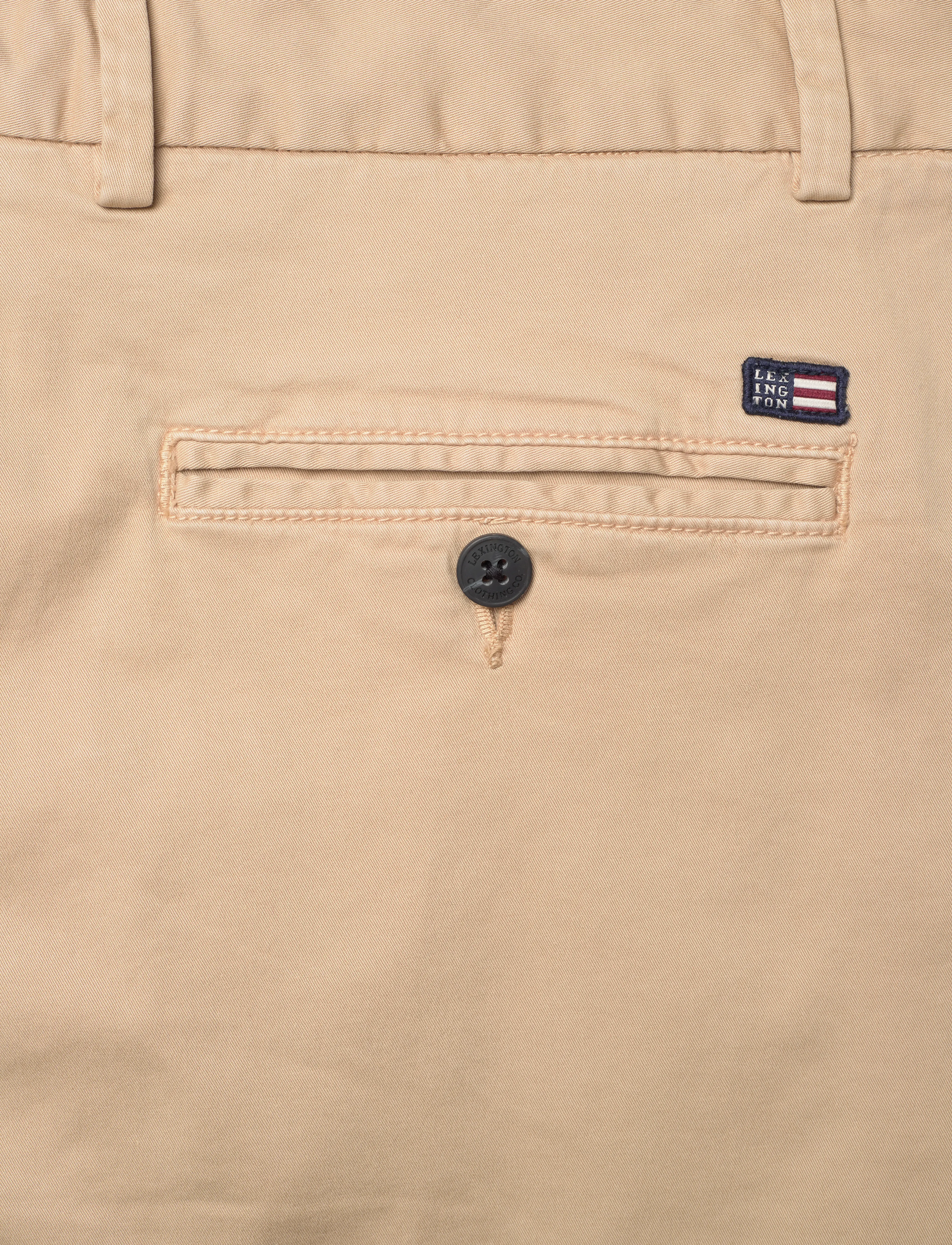 Lexington Clothing - Classic Cotton Twill Pant - beige - 4
