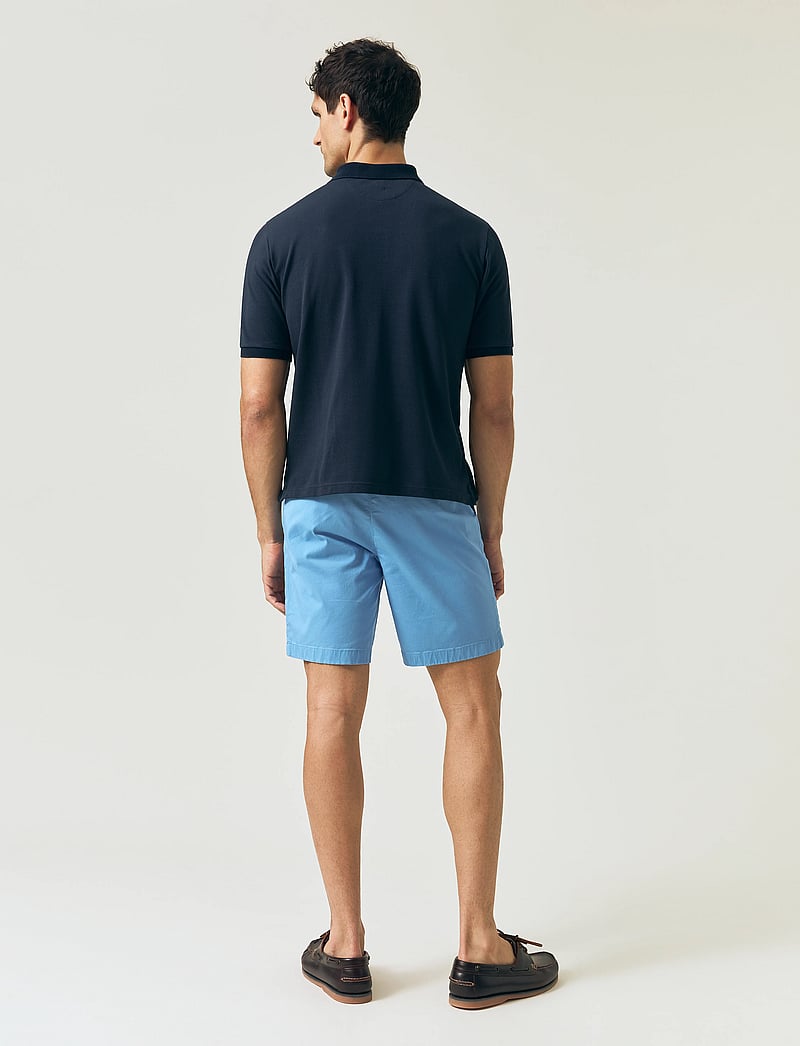 Lexington Clothing - Classic Cotton Twill Shorts - chino lühikesed püksid - blue - 3