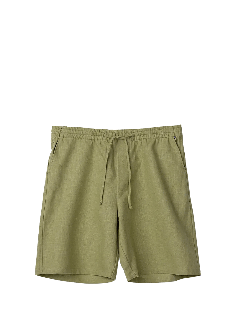 Lexington Clothing - Casual Linen Blend Shorts - linased lühikesed püksid - green - 0