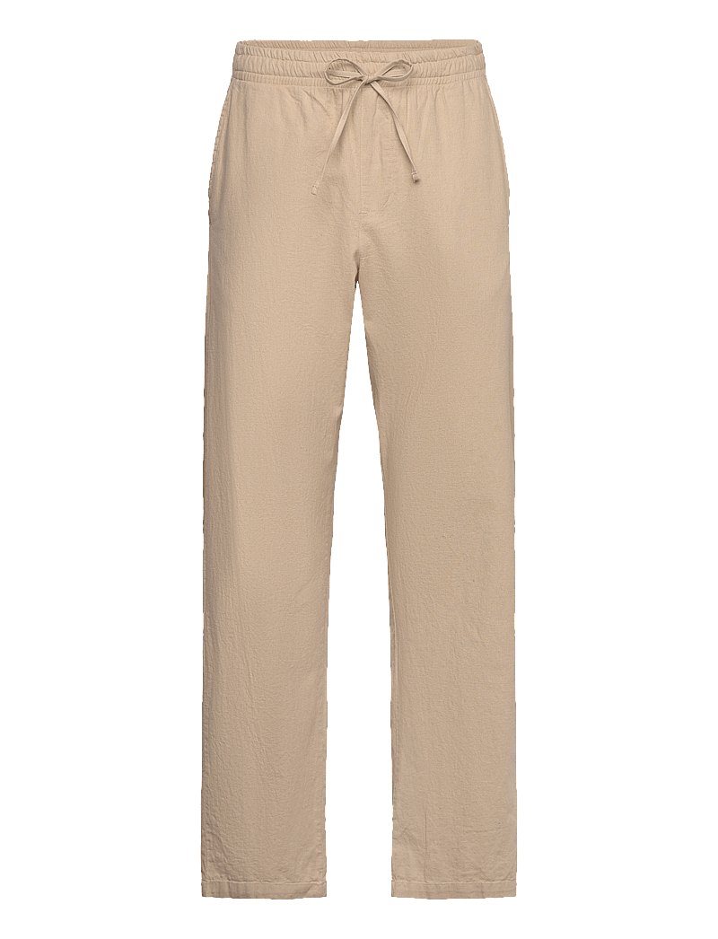 Lexington Clothing - Casual Linen Blend Pants - linen trousers - beige - 1