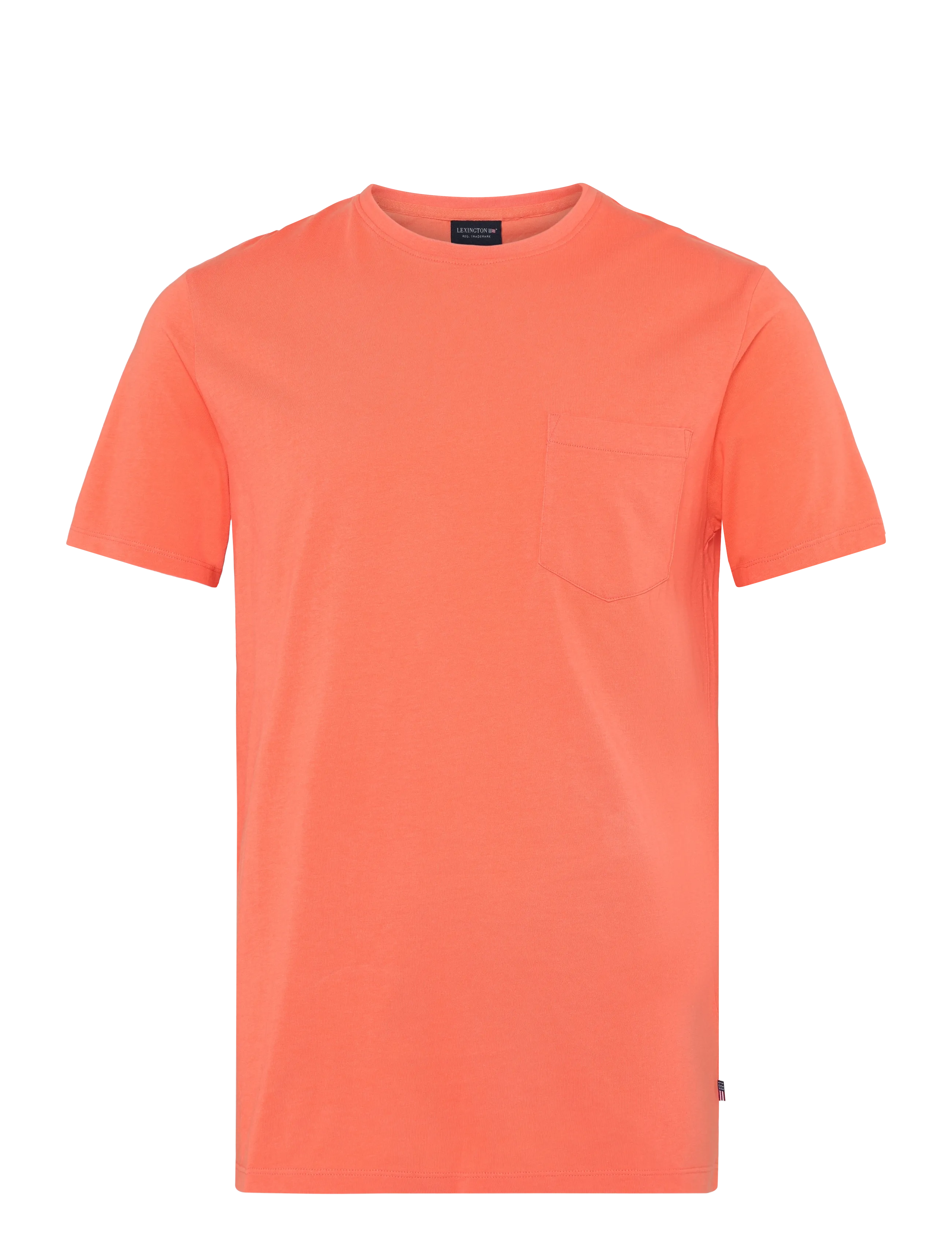 LEXINGTON CLOTHING Midweight Faded Tee Coral - M - Herren