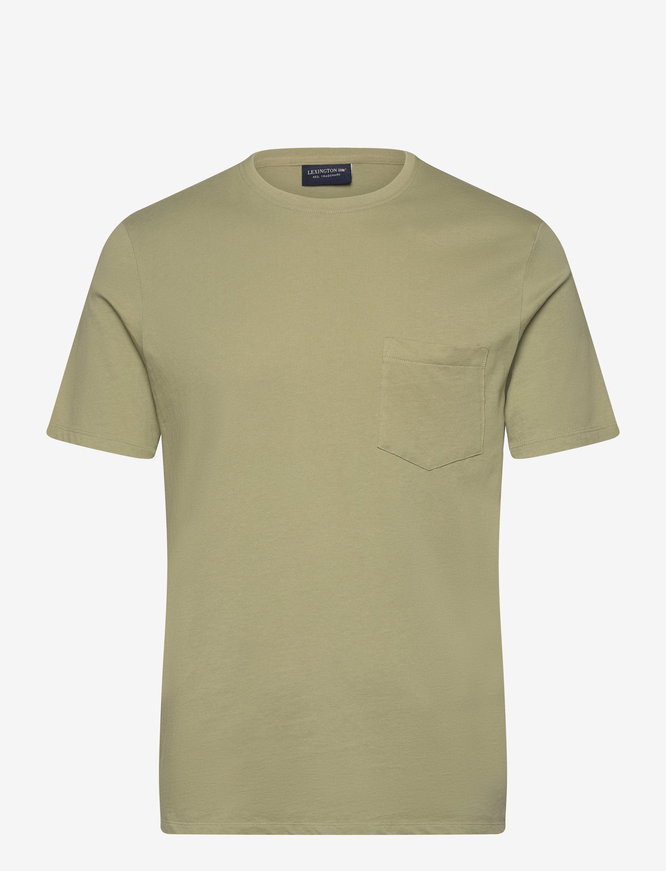 Lexington Clothing - Midweight Faded Tee - kortärmade t-shirts - light green - 1