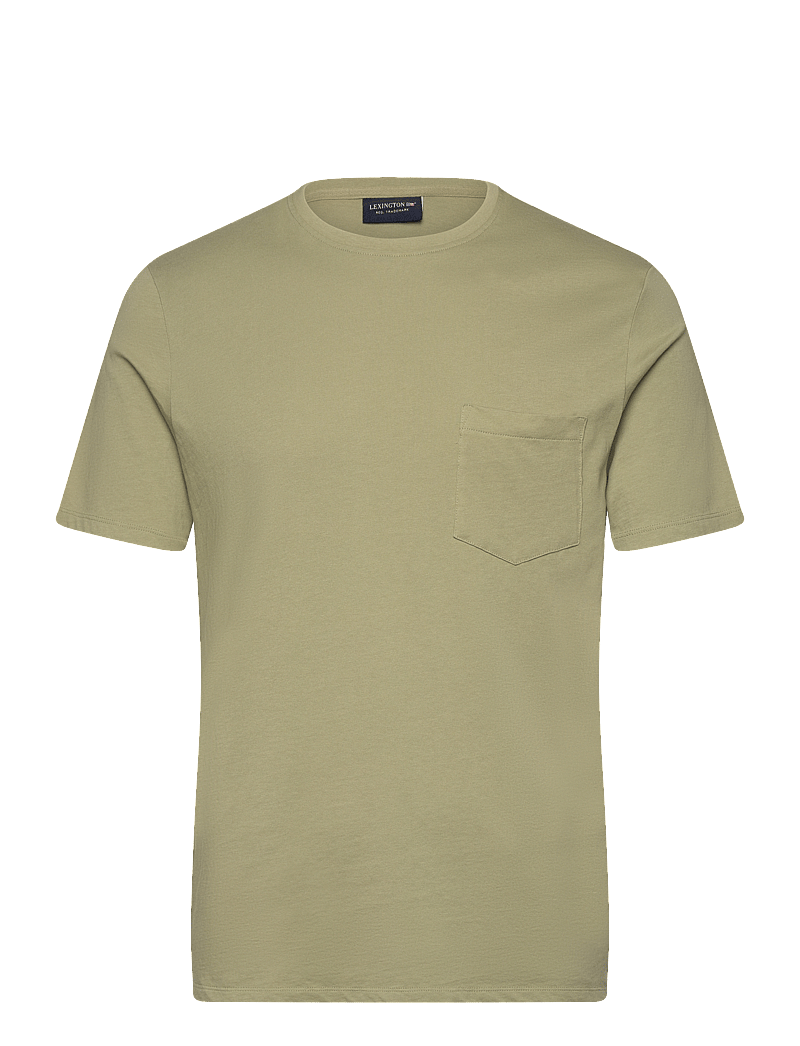 Lexington Clothing - Midweight Faded Tee - kortärmade t-shirts - light green - 1