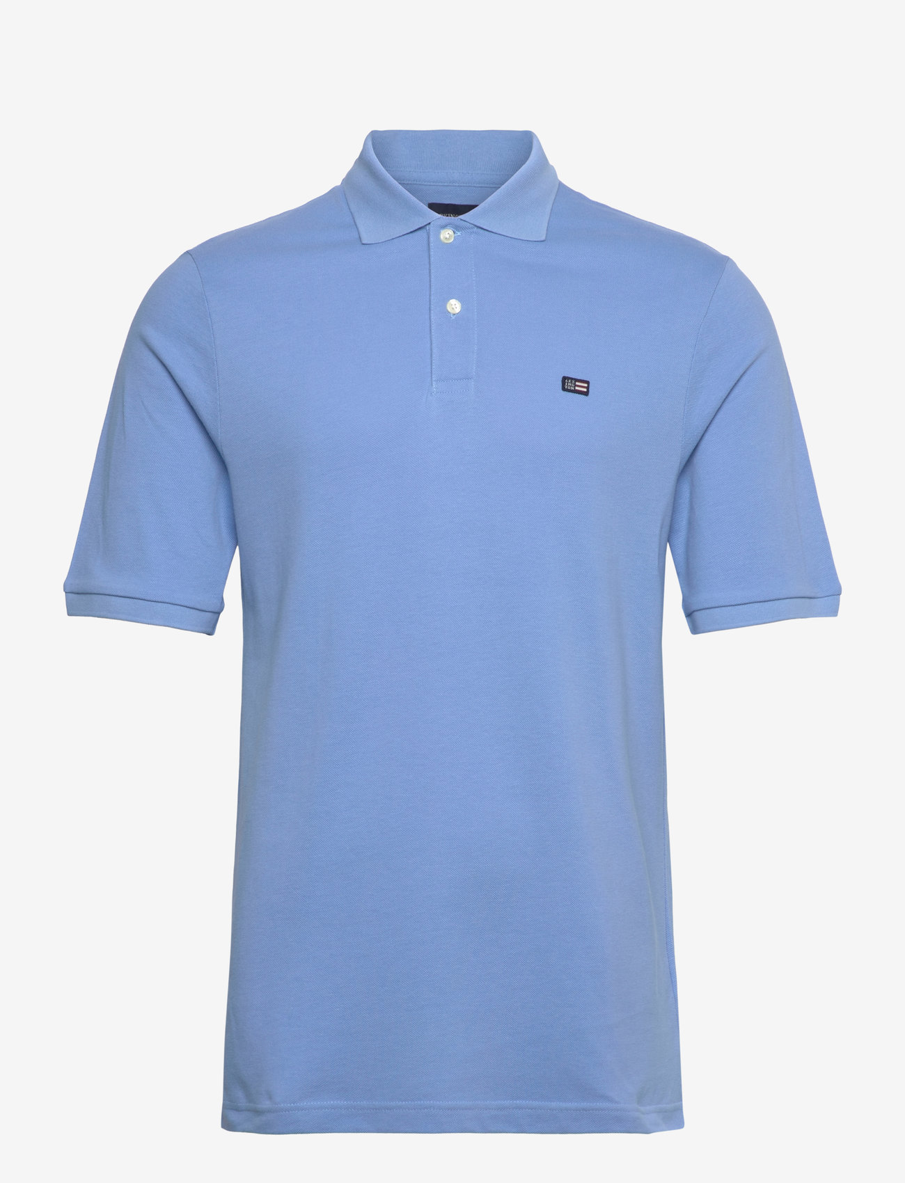 Lexington Clothing - Pique Polo Shirt - kortärmade pikéer - blue - 1