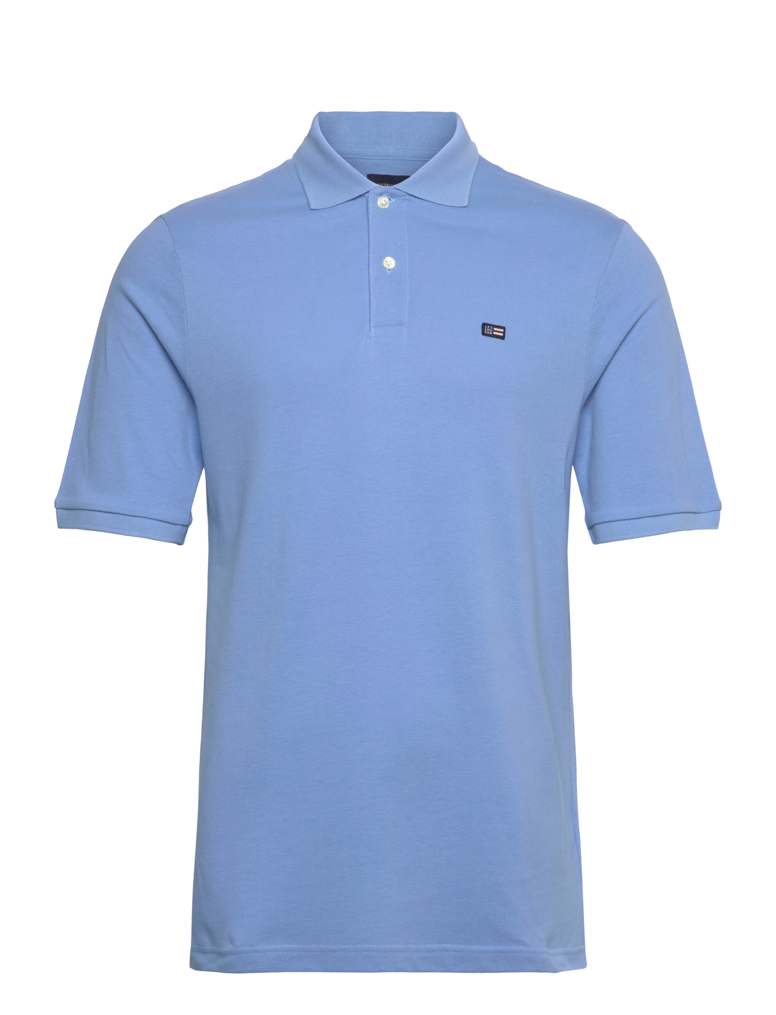 Lexington Clothing Pique Polo Shirt - Riided - BLUE / blue