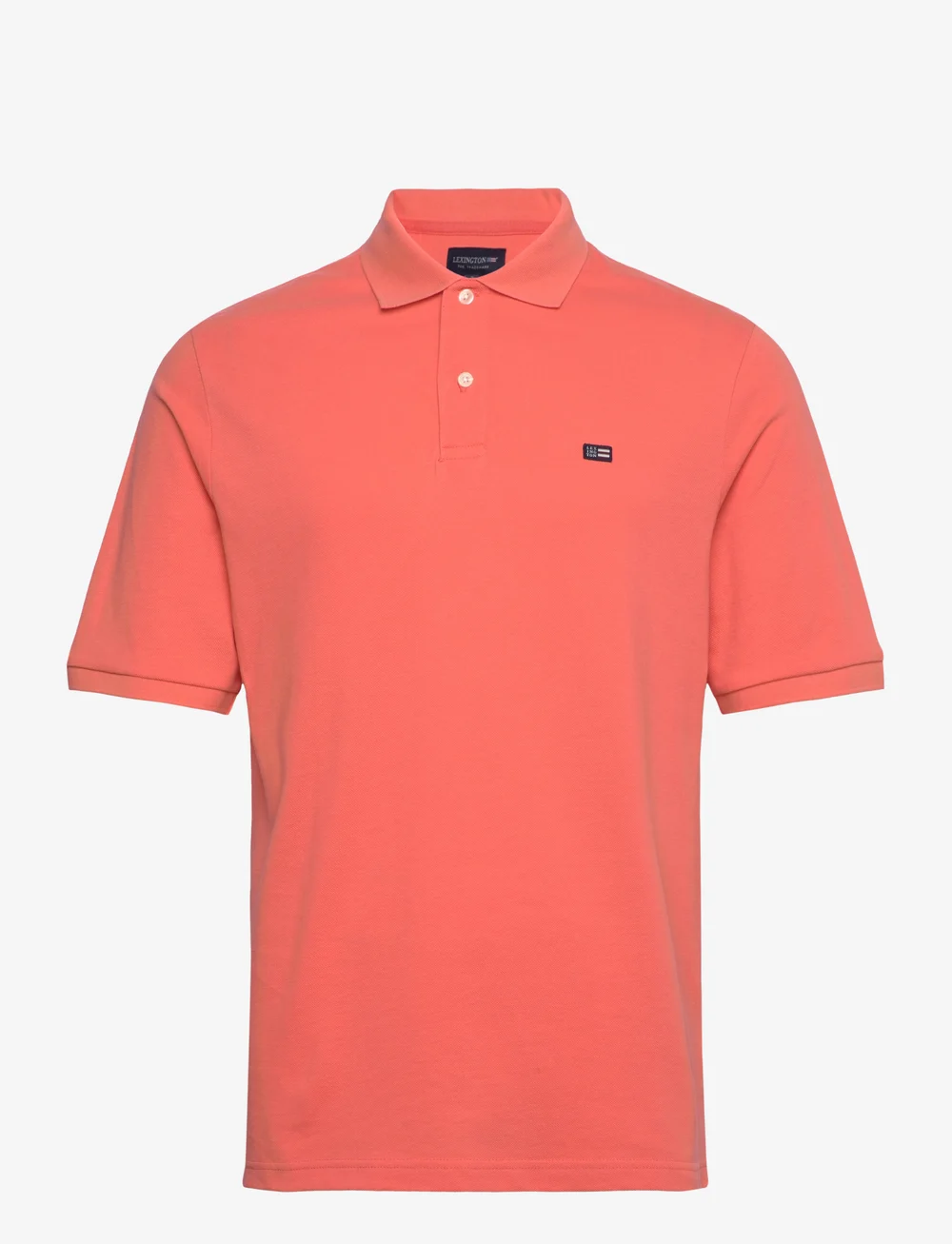Lexington Clothing - Pique Polo Shirt - kurzärmelig - coral - 0