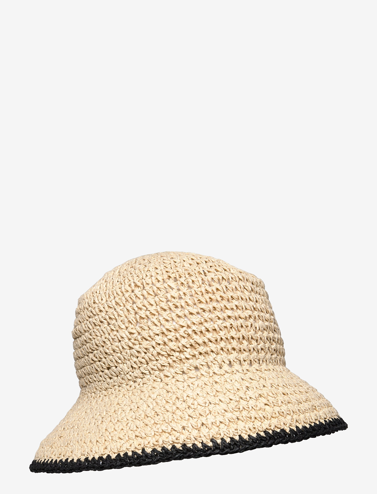 Lexington Clothing Contrast Stripe Paper Straw Bucket Hat