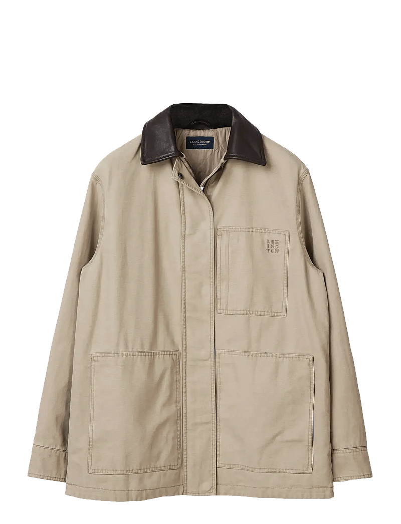 Lexington Clothing - Cotton Canvas Chore Jacket - utility-jakker - light brown - 1