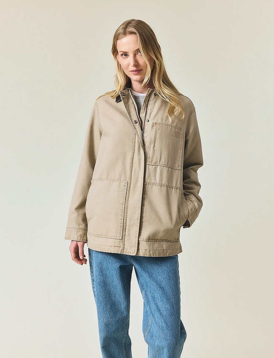 Lexington Clothing - Cotton Canvas Chore Jacket - utility jassen - light brown - 4